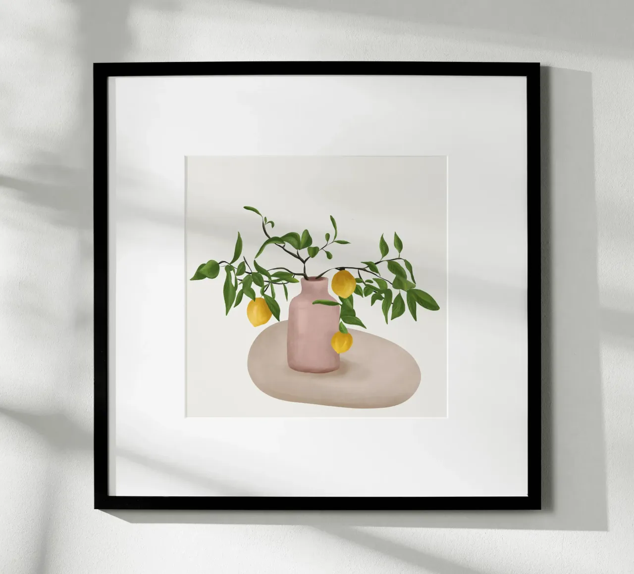 Lemon Branches carta hahnemühle da cityart