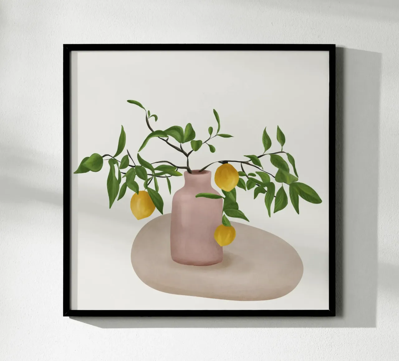 Lemon Branches carta hahnemühle da cityart