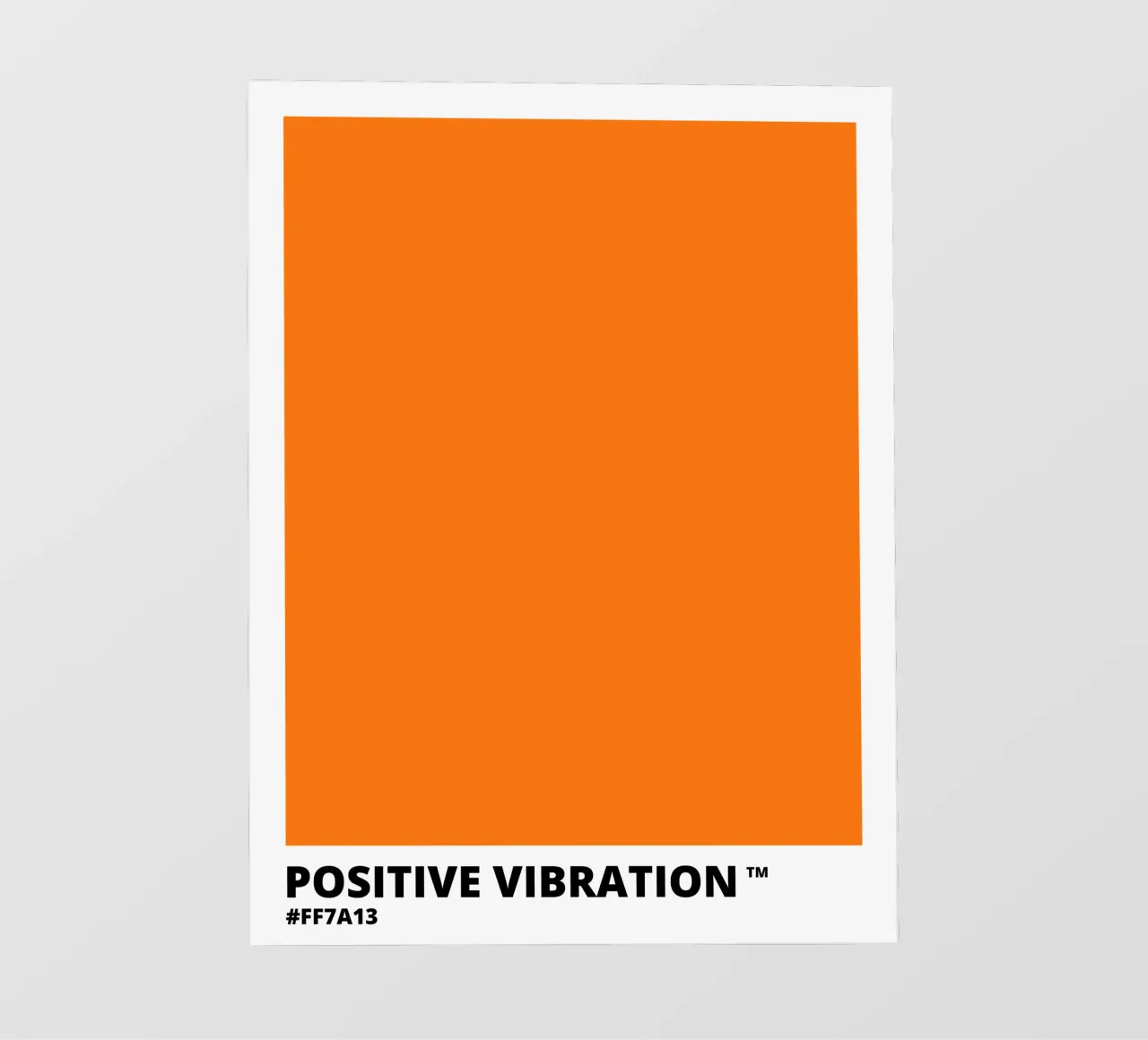 Vibrazione positiva Colore arancione pellicola backlit da Magnific