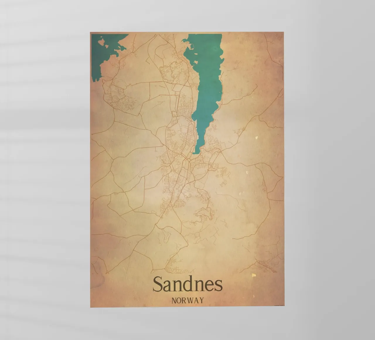 Sandnes NORWAY pellicola backlit da WorldPrint