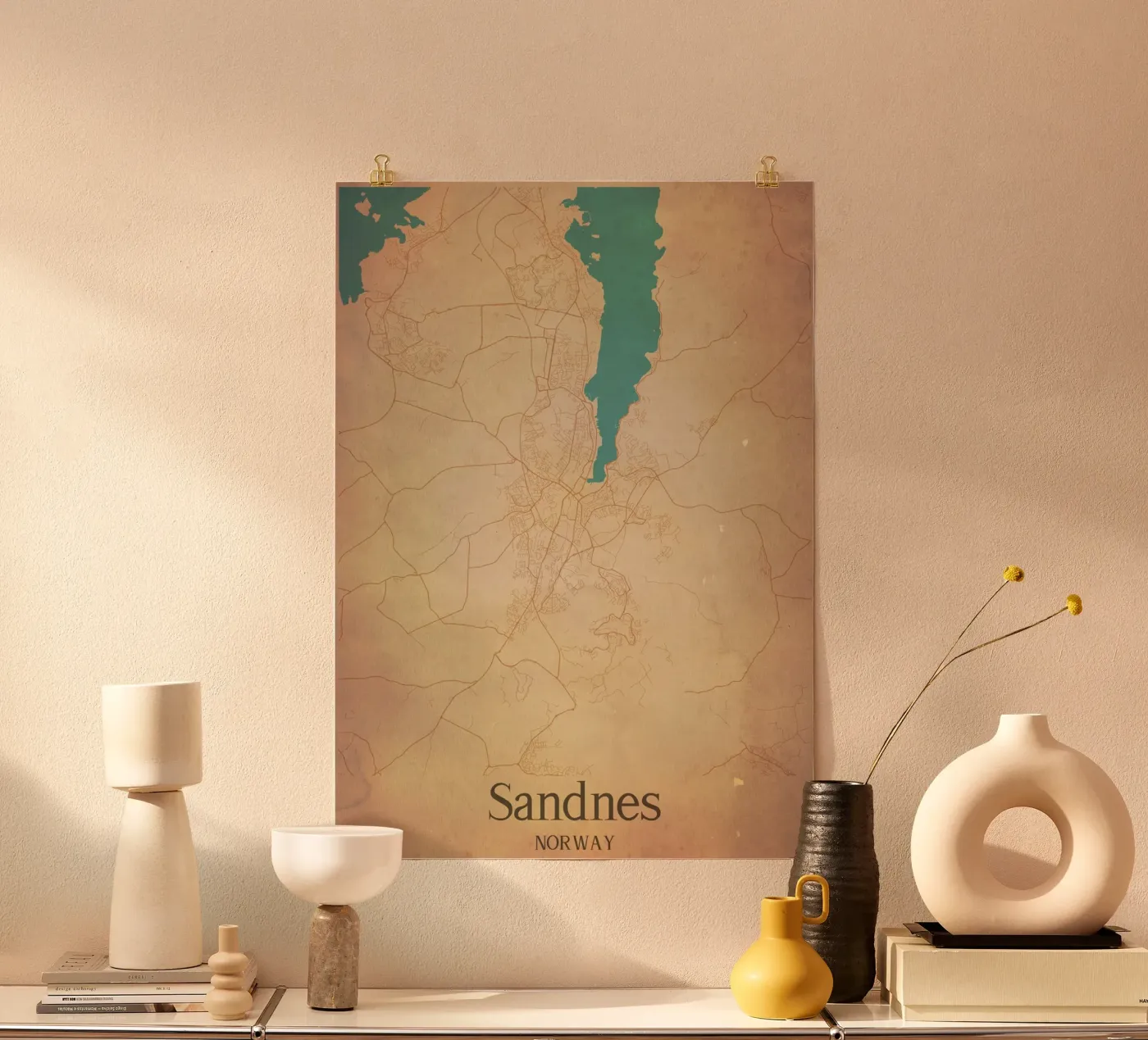 Sandnes NORWAY poster da WorldPrint