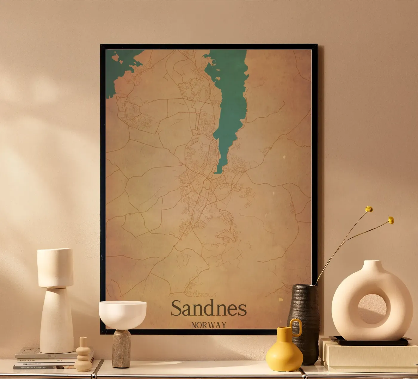 Sandnes NORWAY poster da WorldPrint