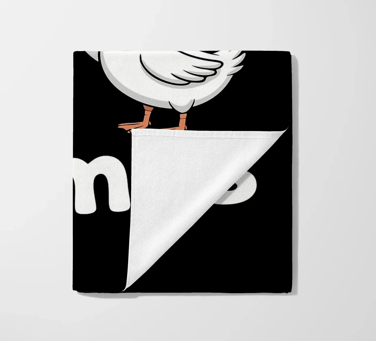 Oca in calore Oche Pun Bird telo mare da Liam Johnson