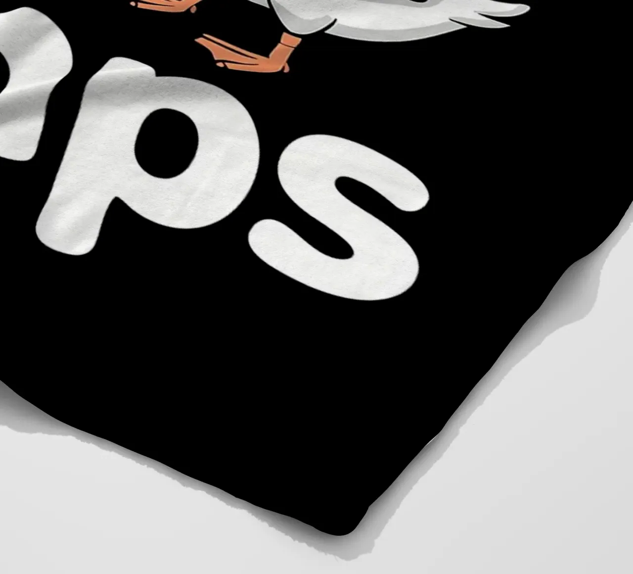 Oca in calore Oche Pun Bird coperta in pile da Liam Johnson
