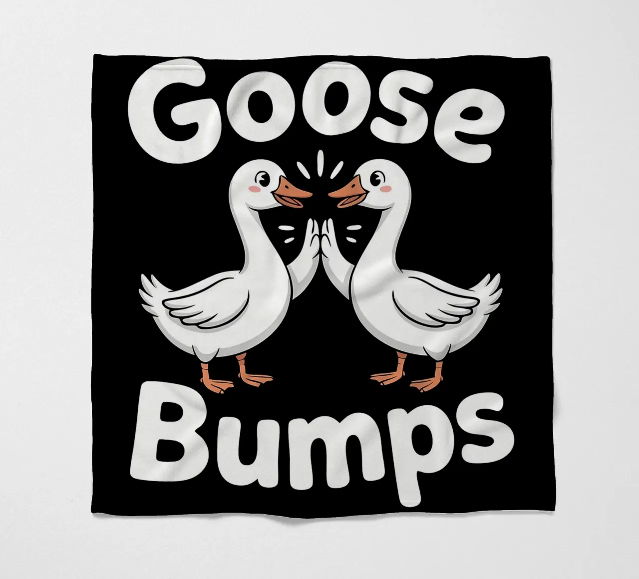 Oca in calore Oche Pun Bird coperta in pile da Liam Johnson