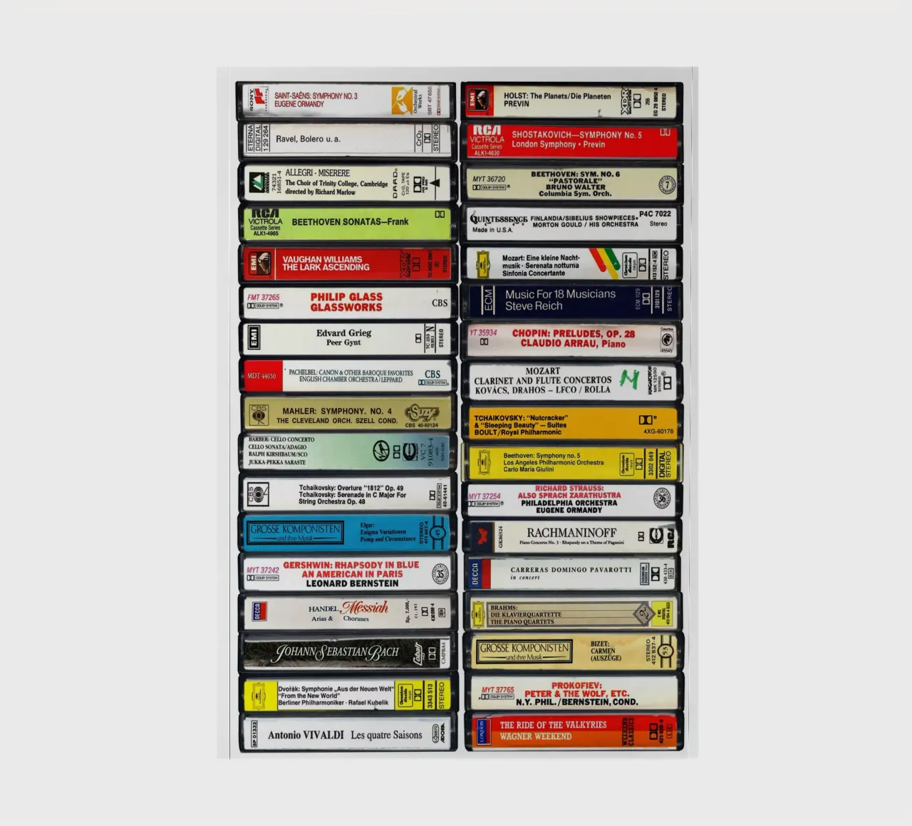 Classical Music Print notebook by MrMustardPrints
