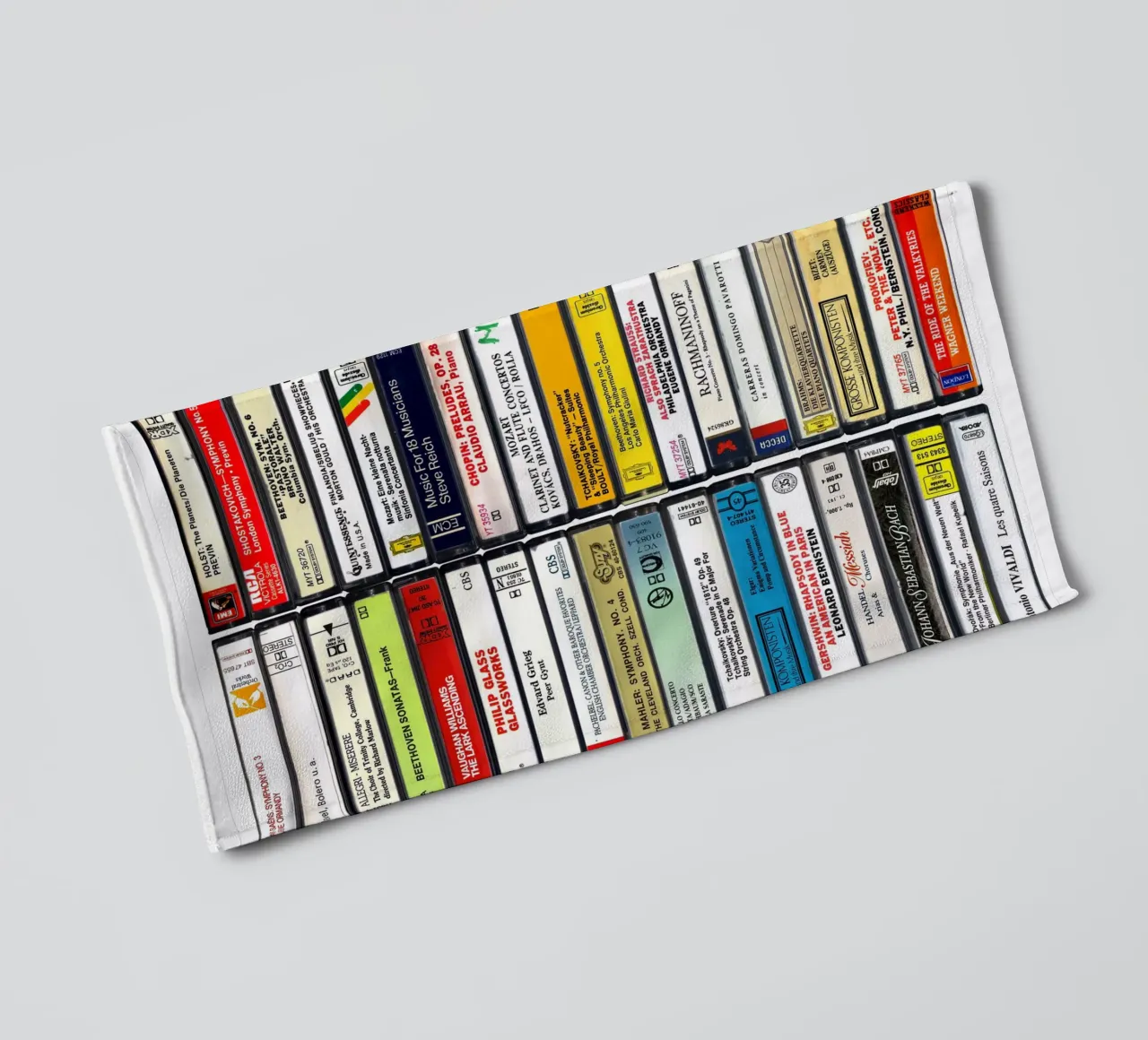 Classical Music Print towel by MrMustardPrints