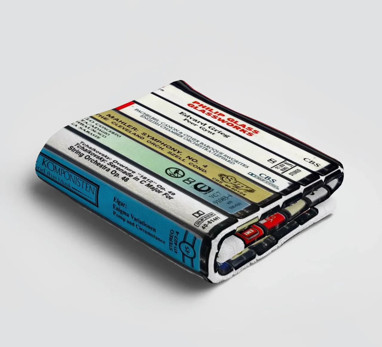 Classical Music Print towel by MrMustardPrints