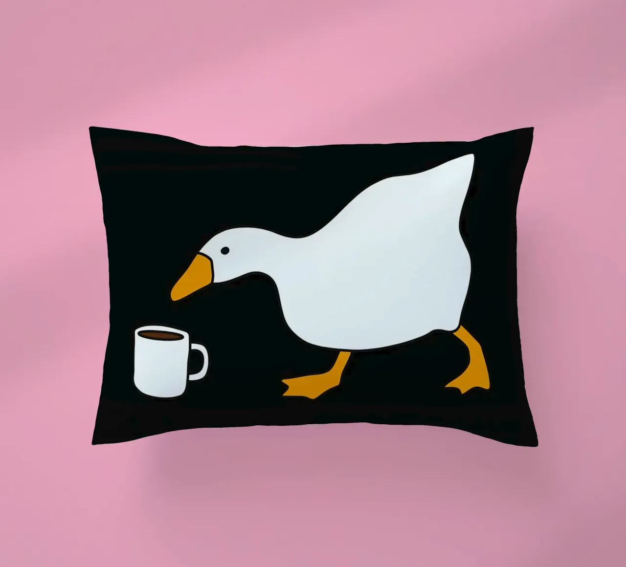 Scelgo il caffè d'oca cuscino da Liam Johnson