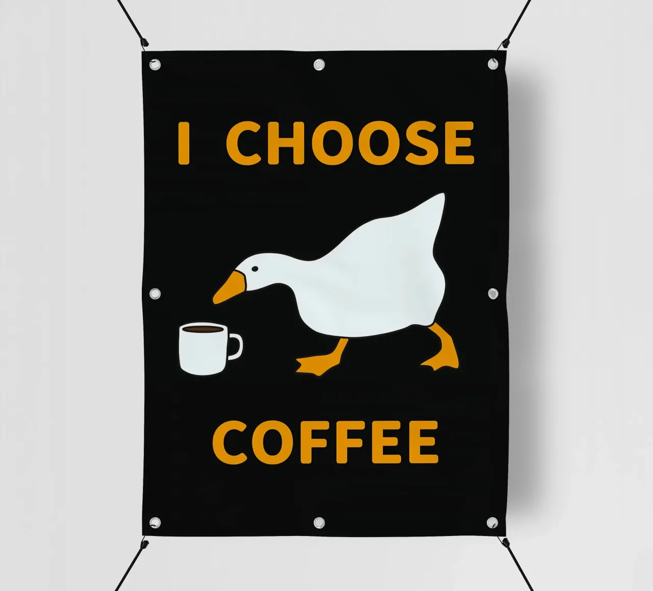 Scelgo il caffè d'oca telo in pvc da Liam Johnson