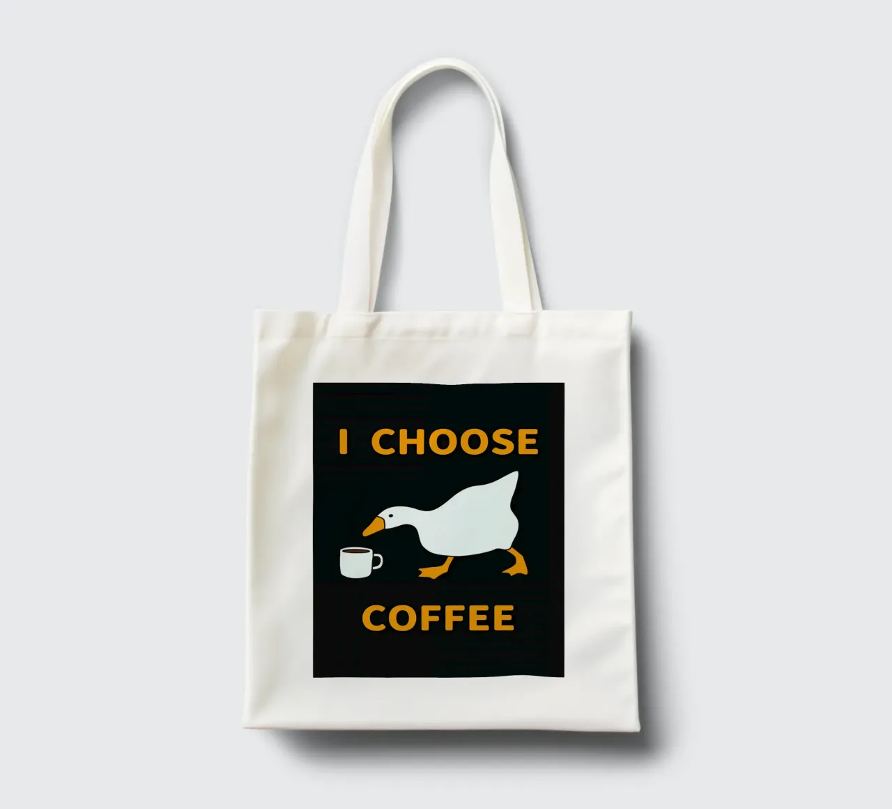 Scelgo il caffè d'oca borsa in juta da Liam Johnson