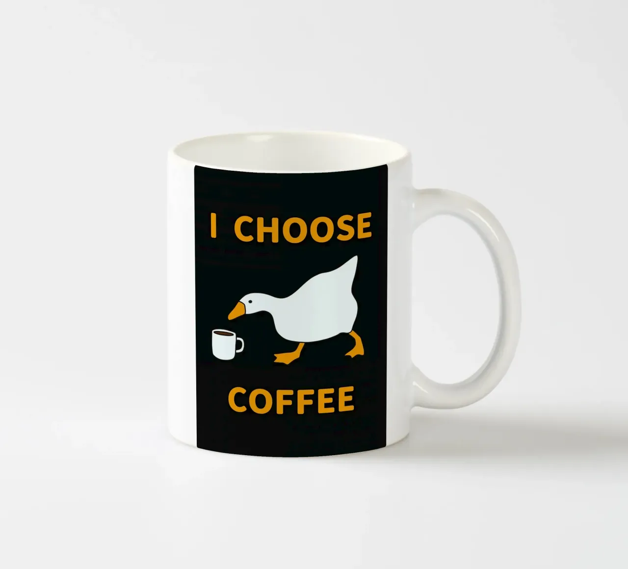 Scelgo il caffè d'oca tazza in ceramica da Liam Johnson