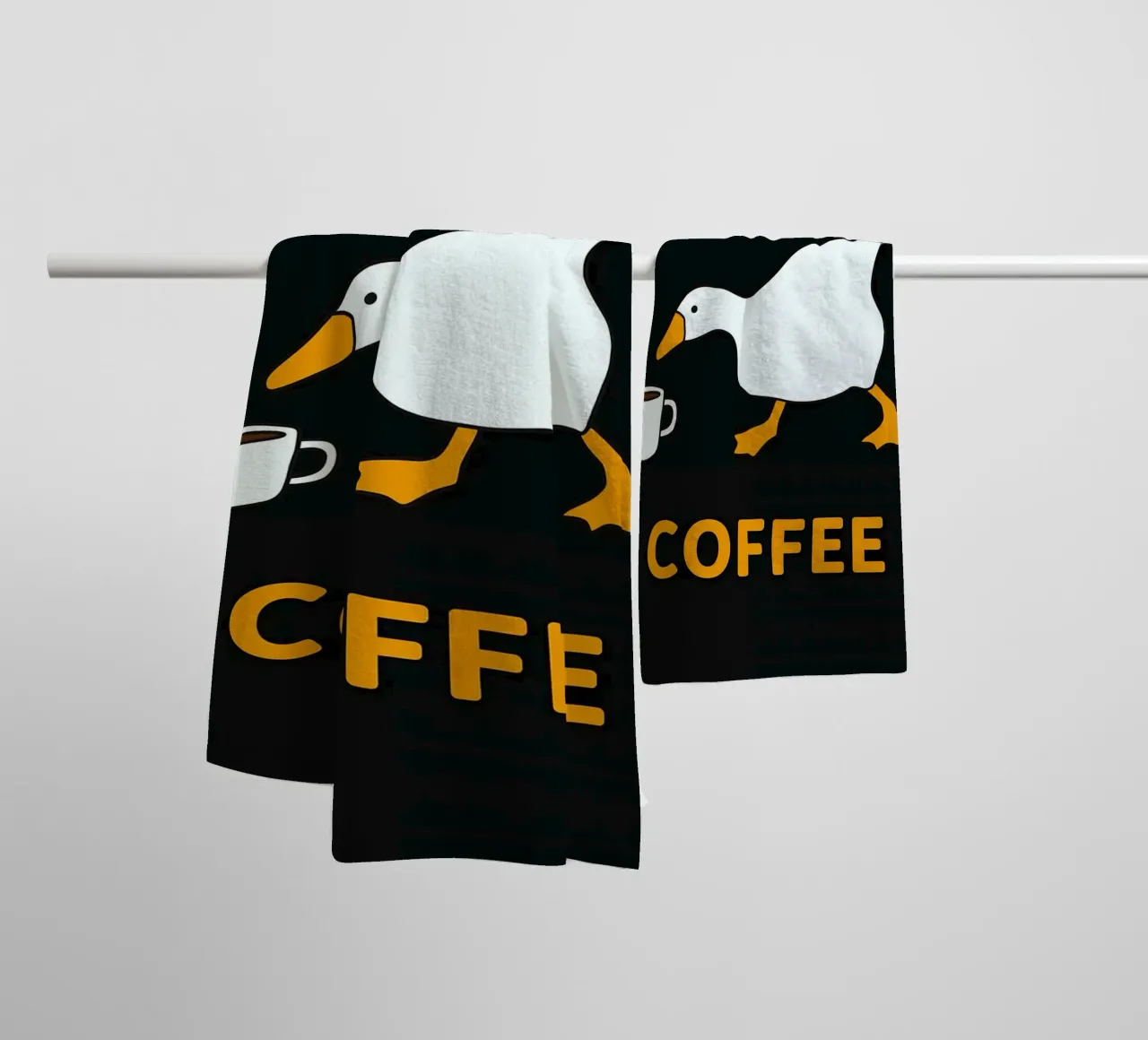 Scelgo il caffè d'oca asciugamano da bagno da Liam Johnson