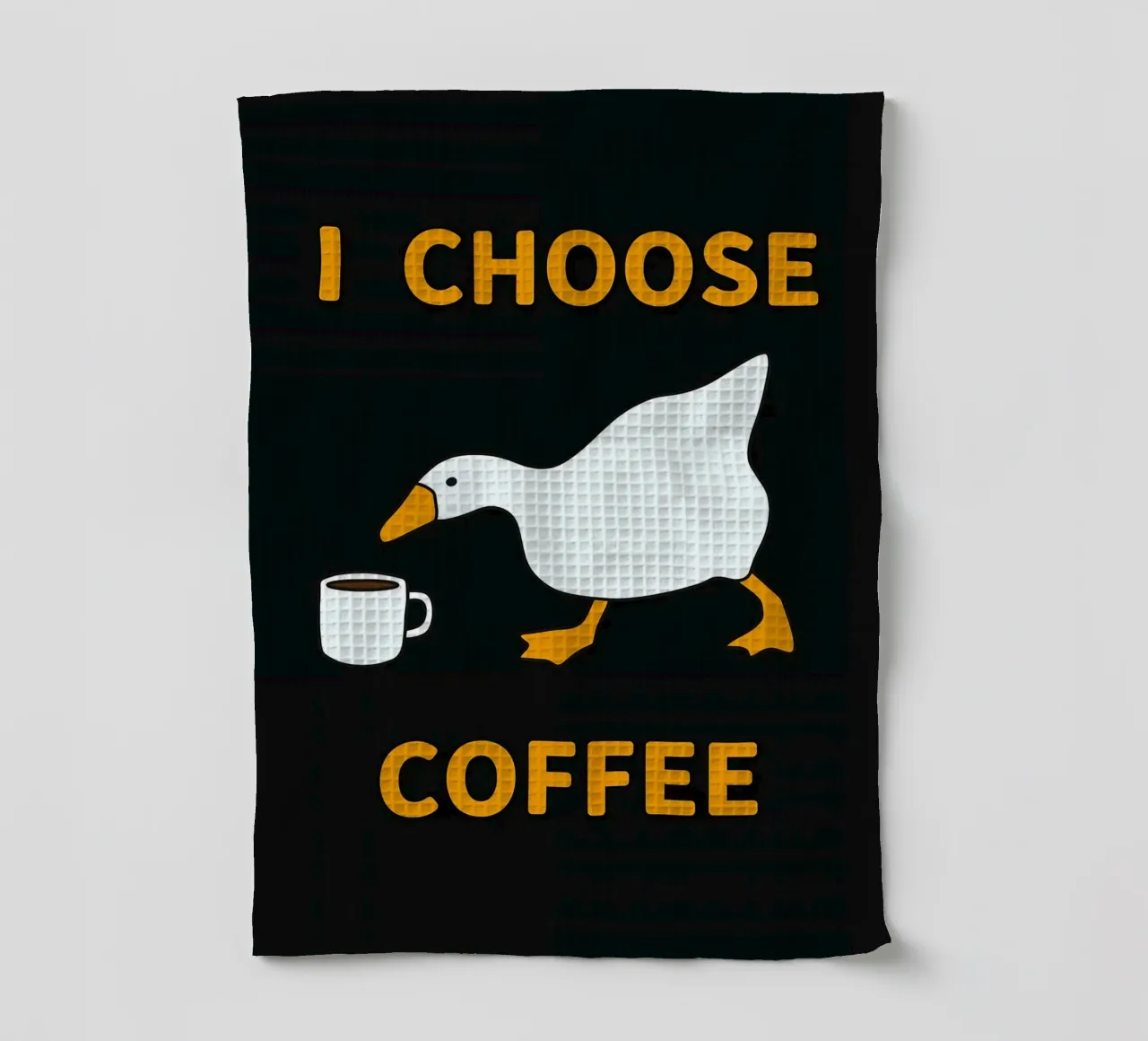 Scelgo il caffè d'oca canovaccio da cucina da Liam Johnson