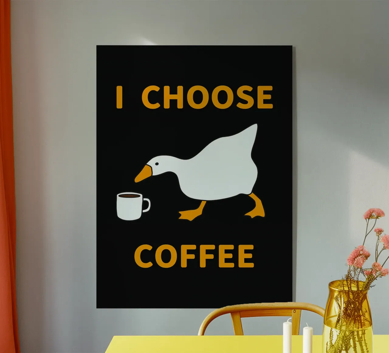 Scelgo il caffè d'oca plexiglass da Liam Johnson