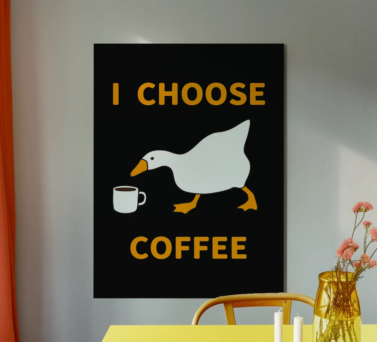 Scelgo il caffè d'oca alluminio dibond da Liam Johnson
