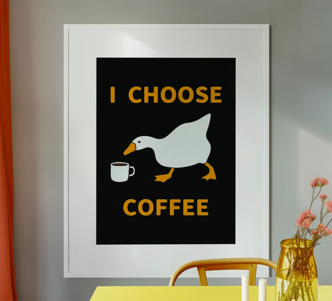 Scelgo il caffè d'oca carta hahnemühle da Liam Johnson