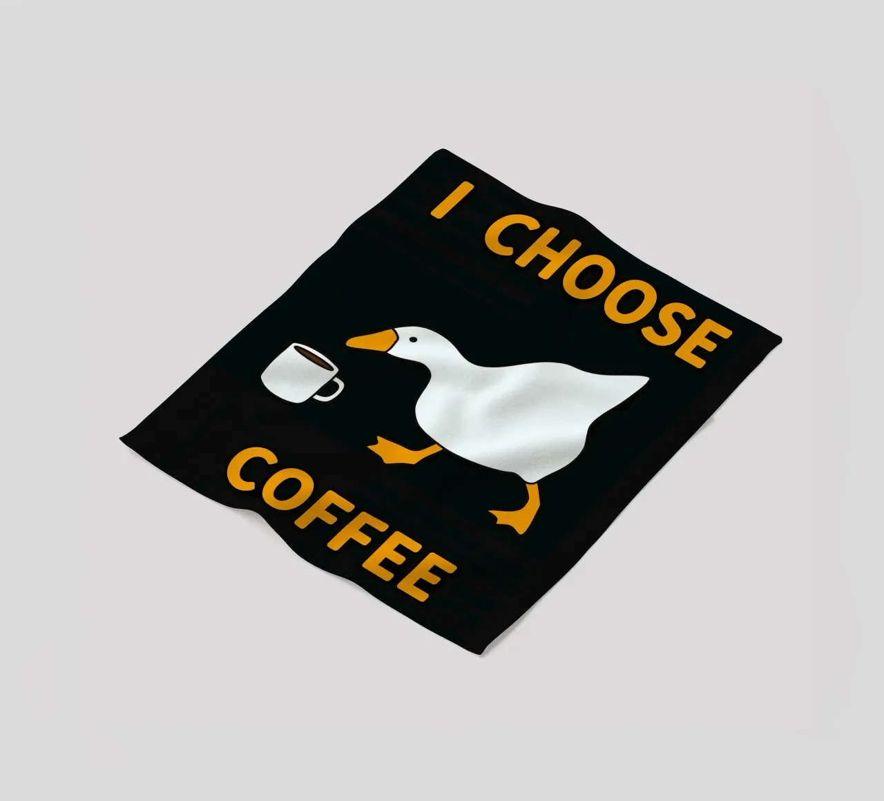 Scelgo il caffè d'oca coperta in pile da Liam Johnson