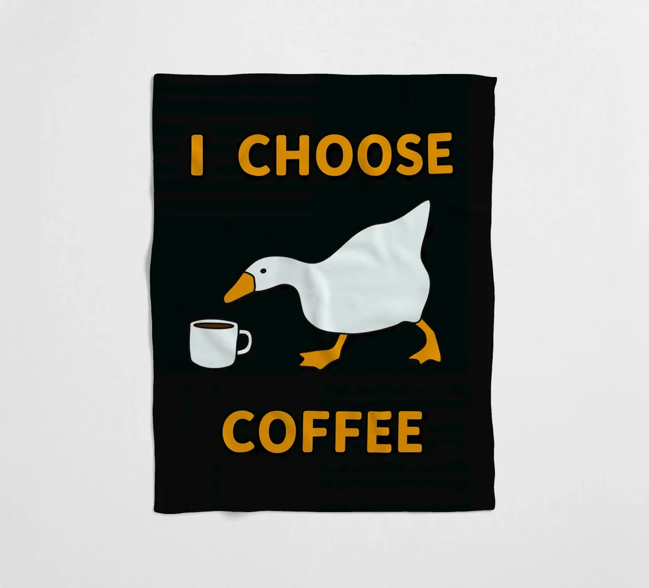 Scelgo il caffè d'oca coperta in pile da Liam Johnson