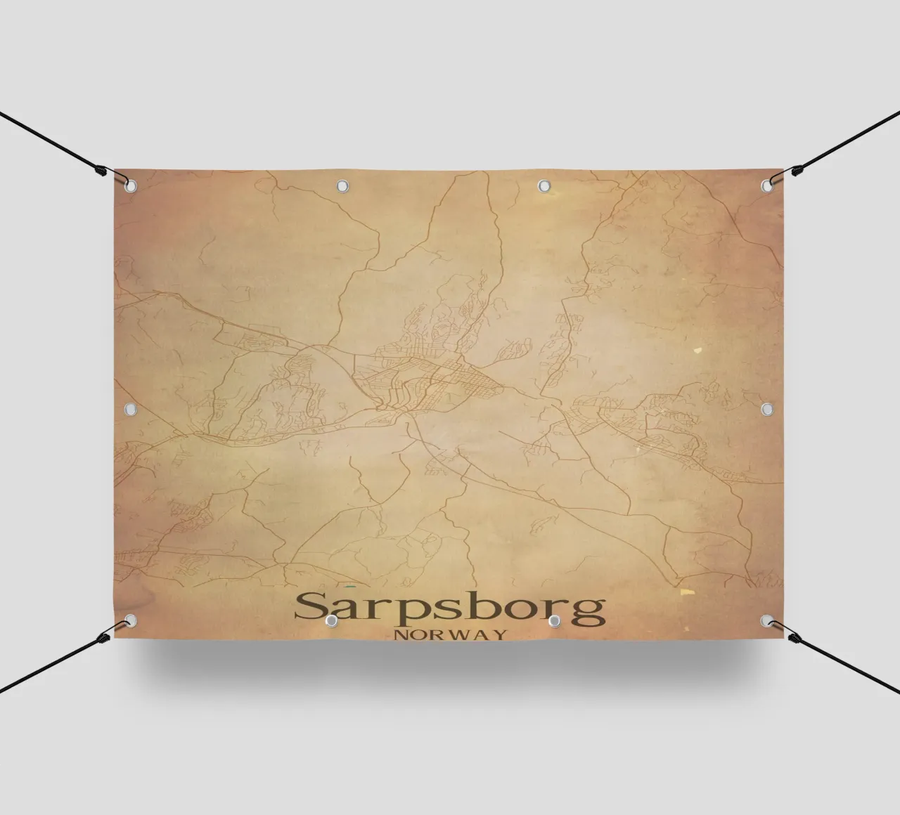 Sarpsborg NORWAY telo in pvc da WorldPrint