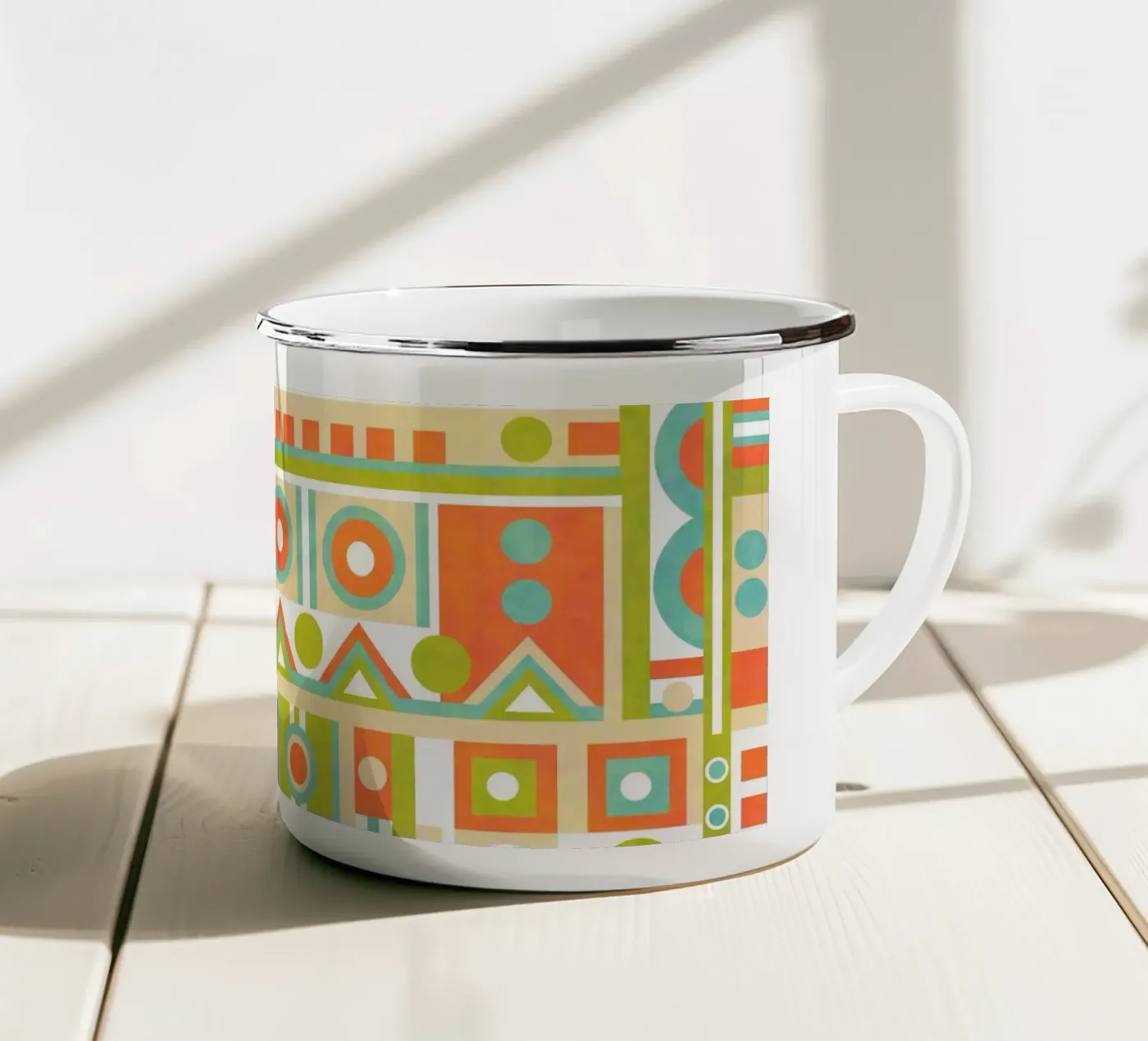 Structure enamel mug by shellybremmer