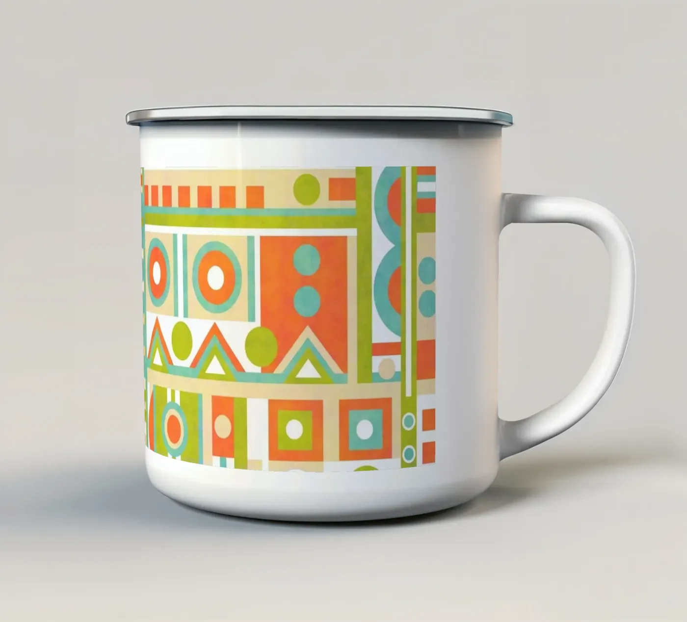 Structure enamel mug by shellybremmer
