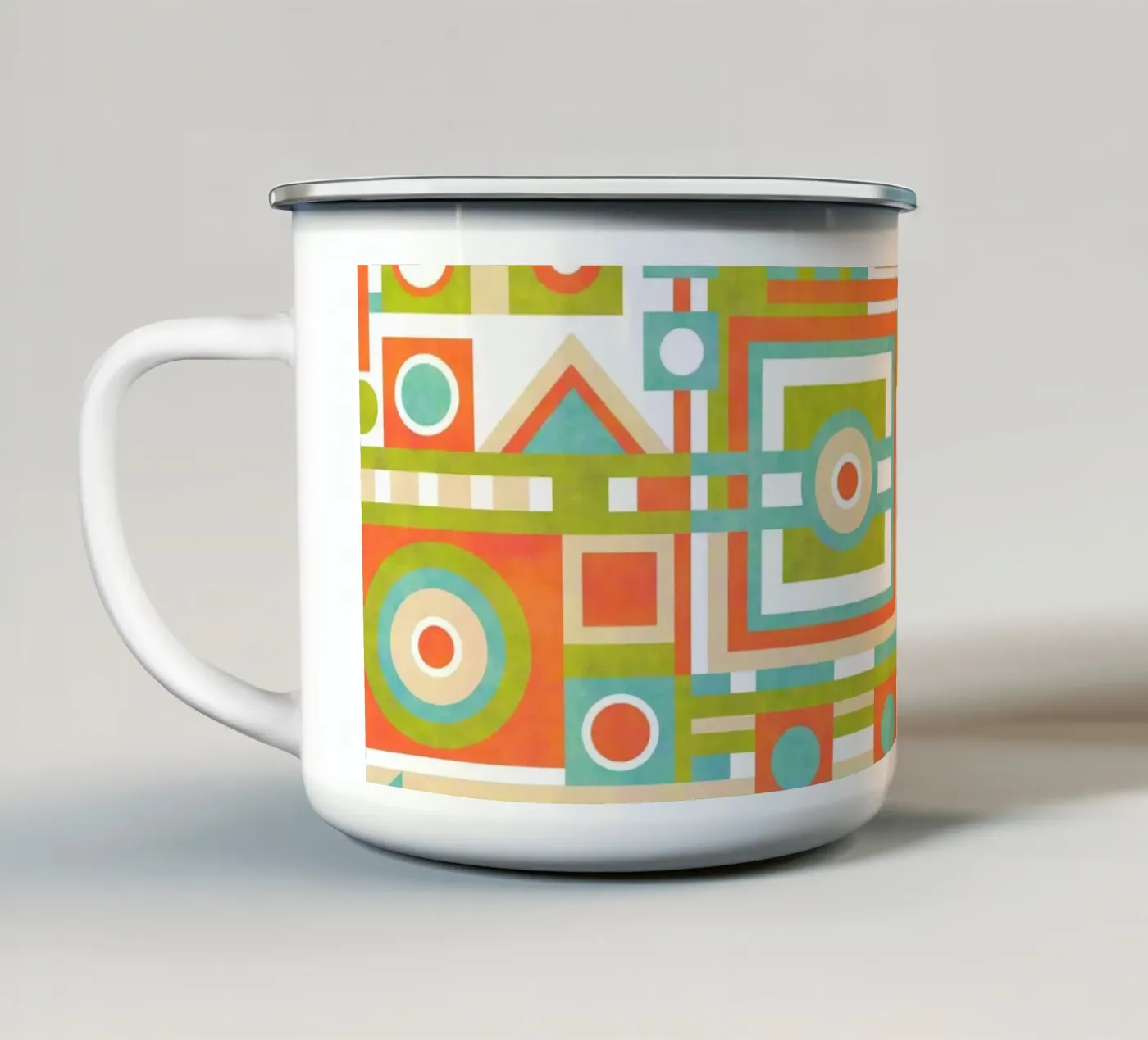 Structure enamel mug by shellybremmer