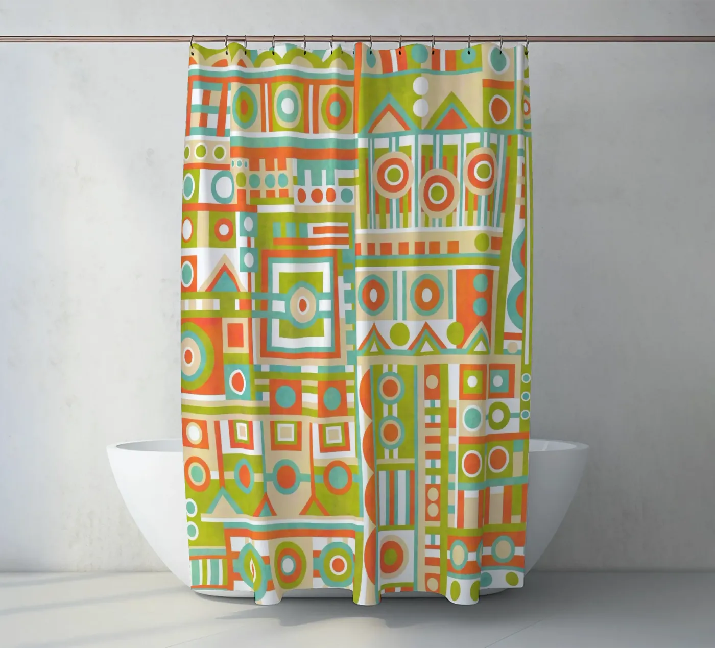 Structure shower curtain by shellybremmer