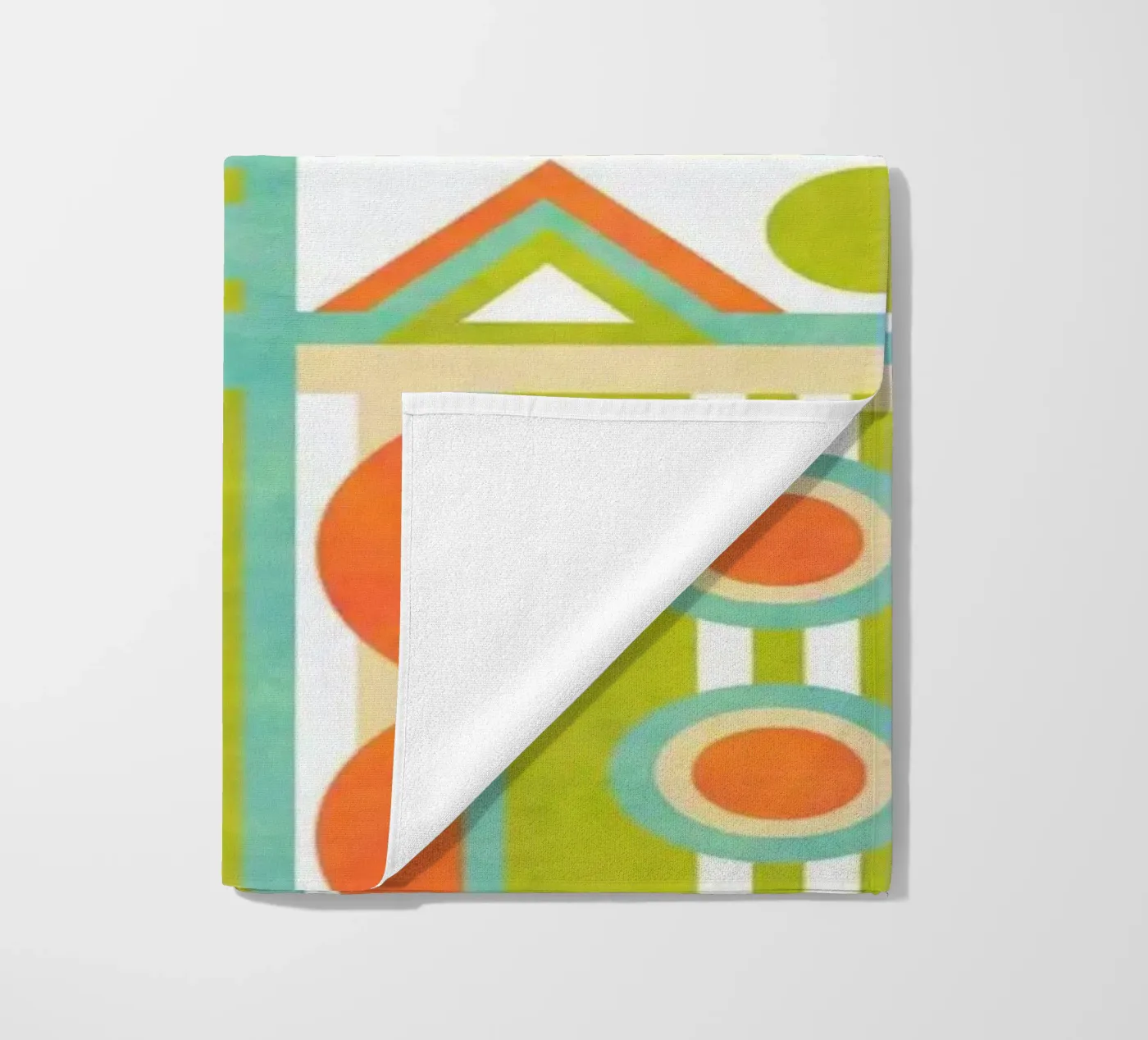 Structure strandhanddoek van shellybremmer