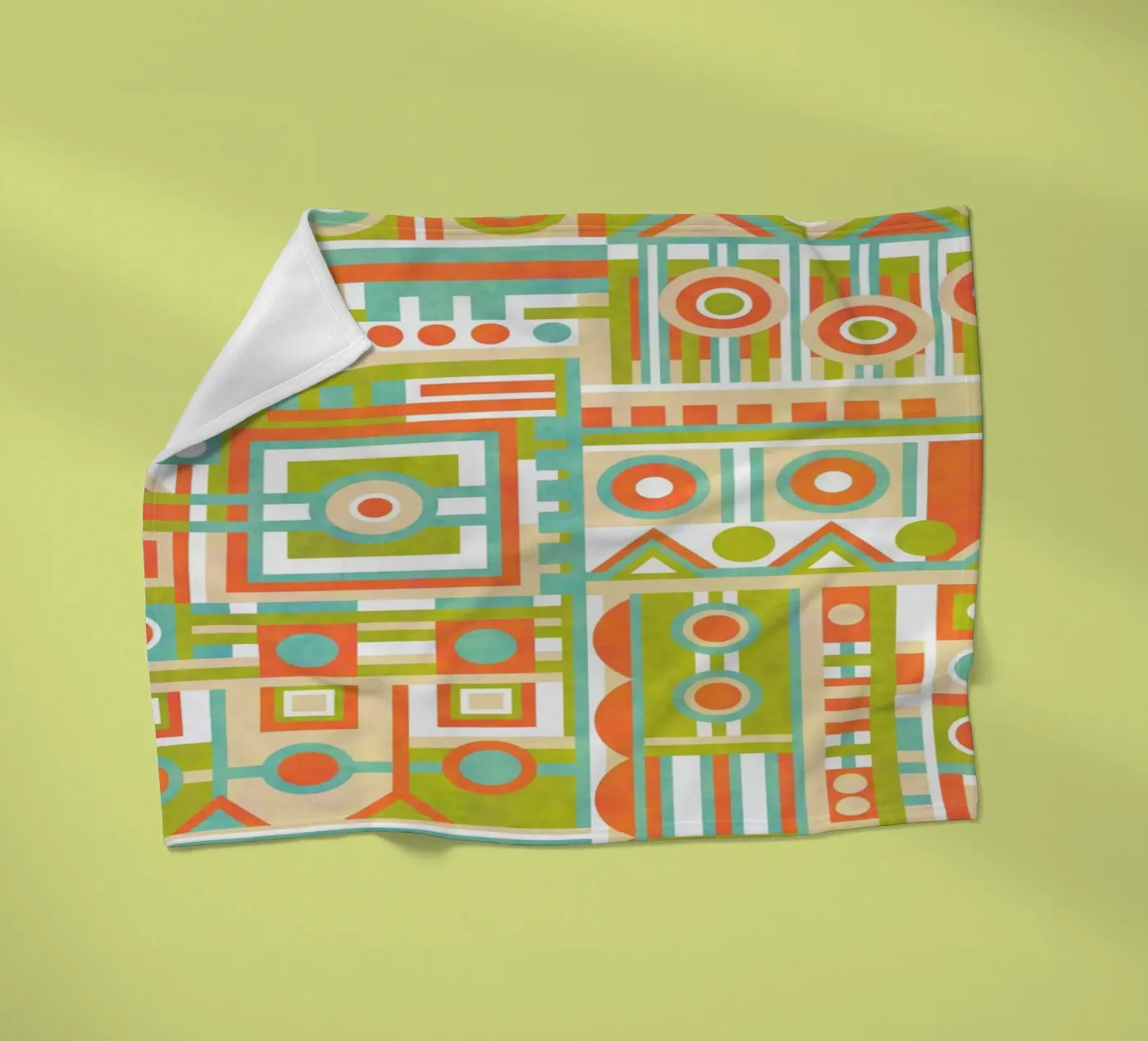 Structure fleecedeken van shellybremmer