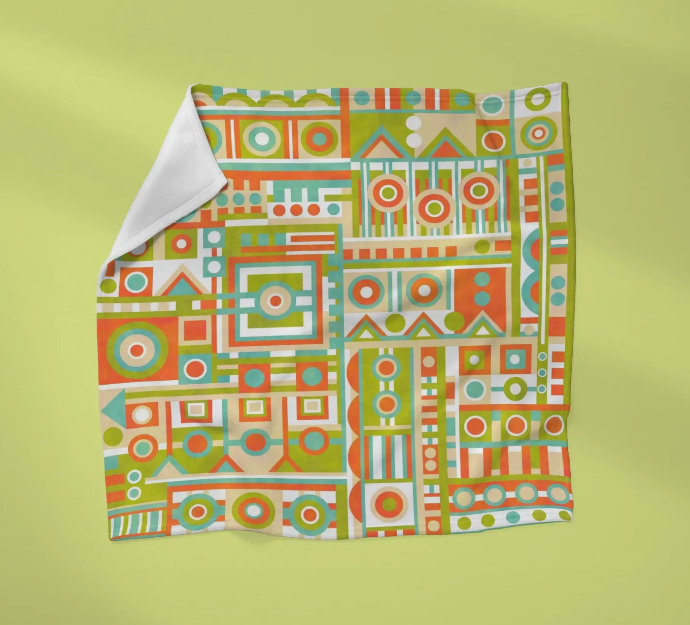 Structure fleecedeken van shellybremmer