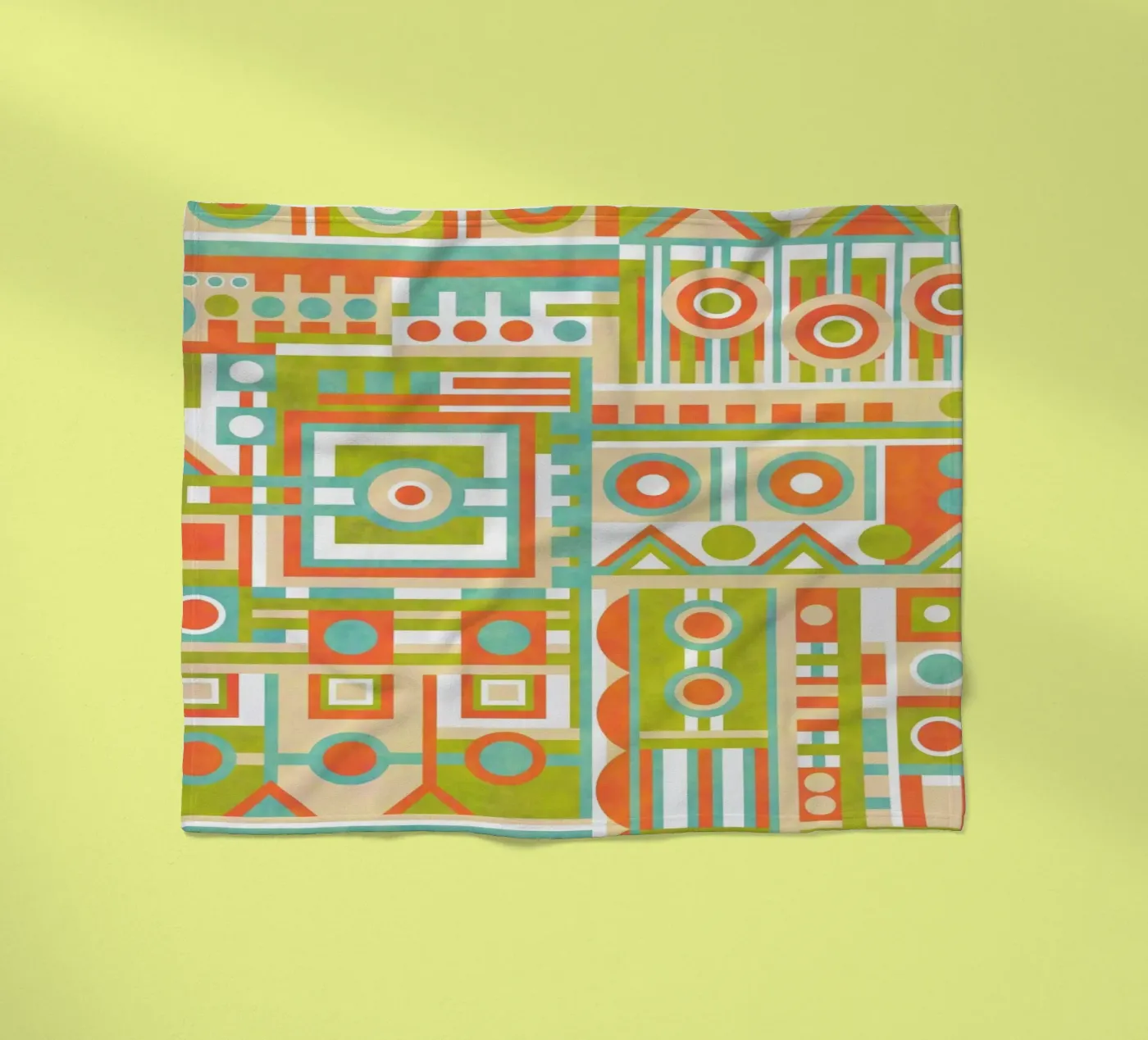 Structure fleecedeken van shellybremmer