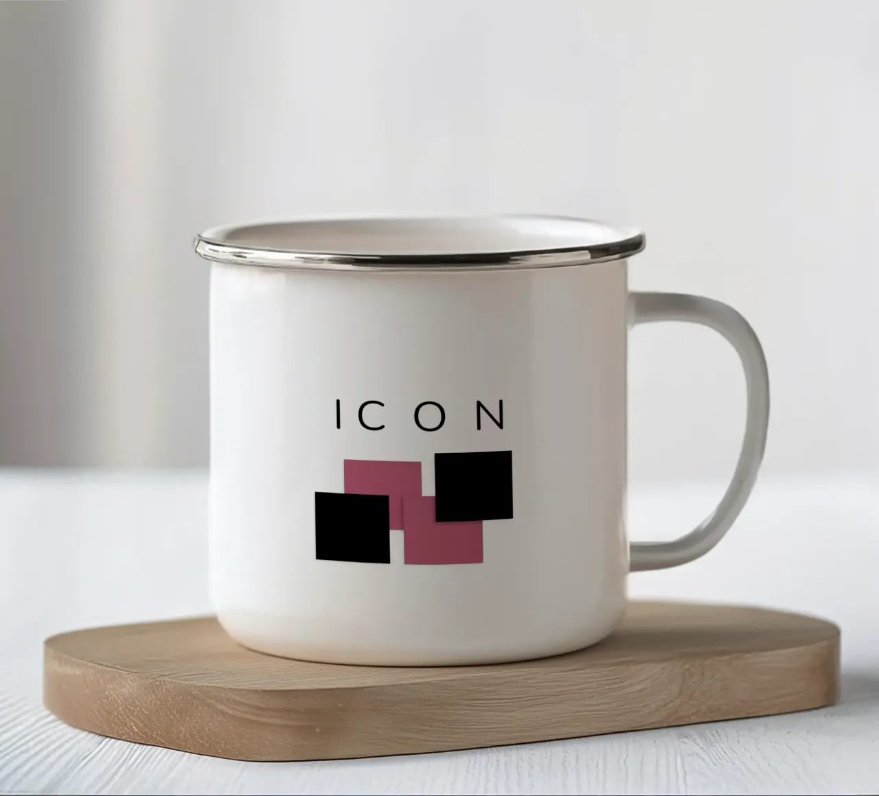 Icona tazza in smalto da BenCoStyle