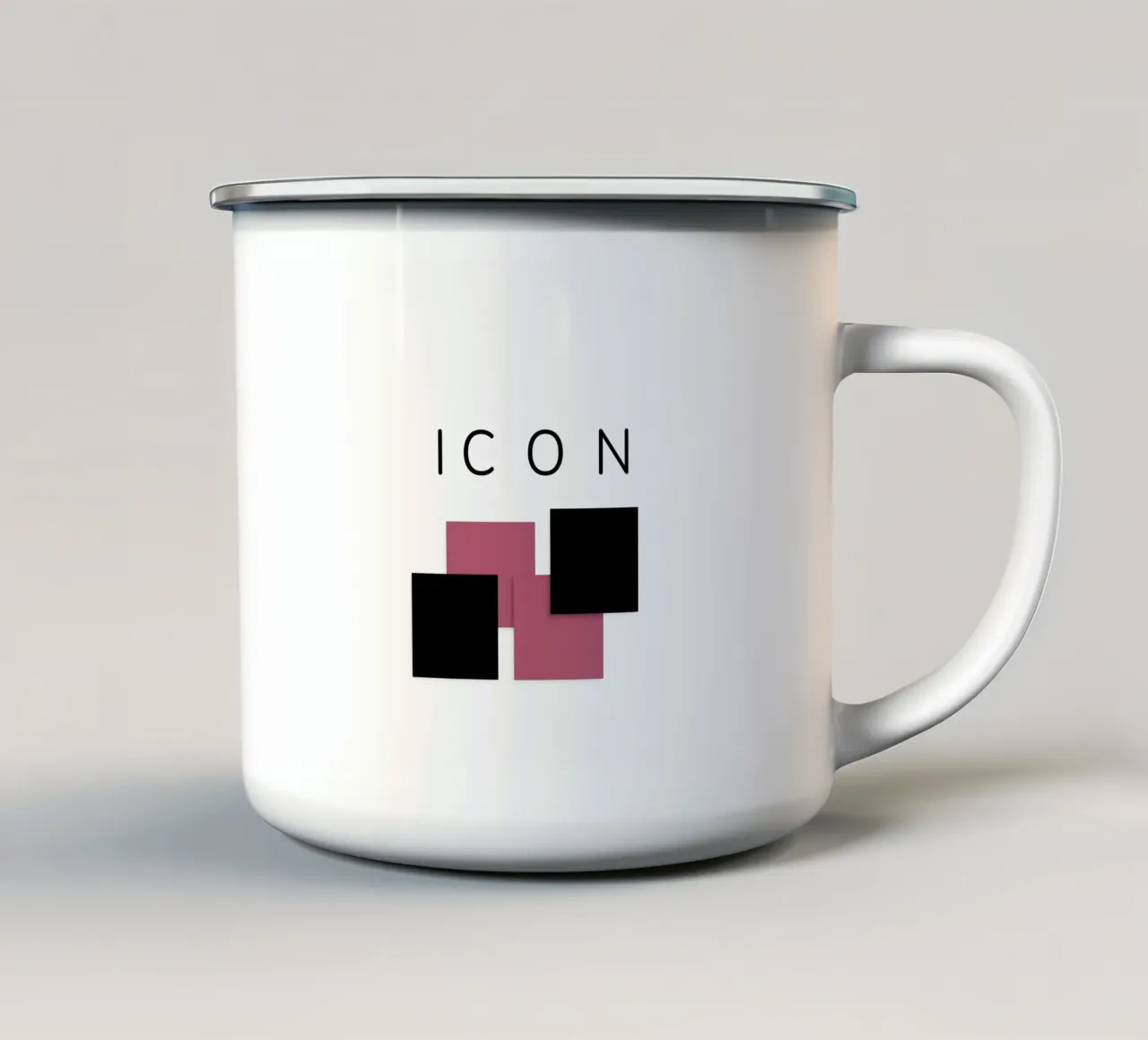 Icona tazza in smalto da BenCoStyle