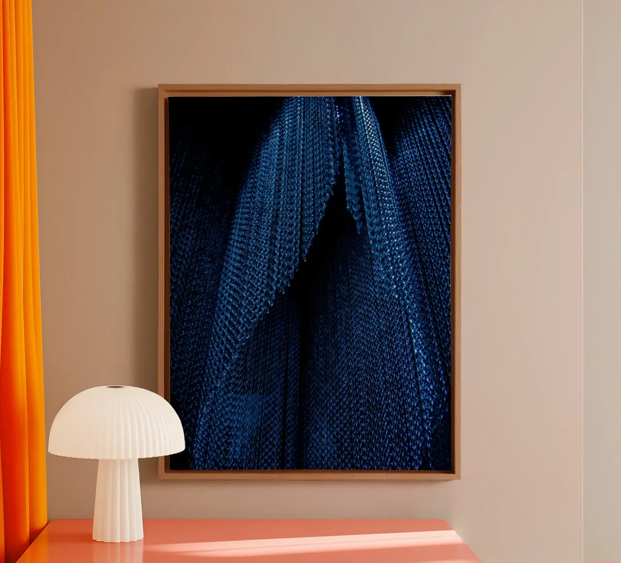 light drop in shade canvas by marty