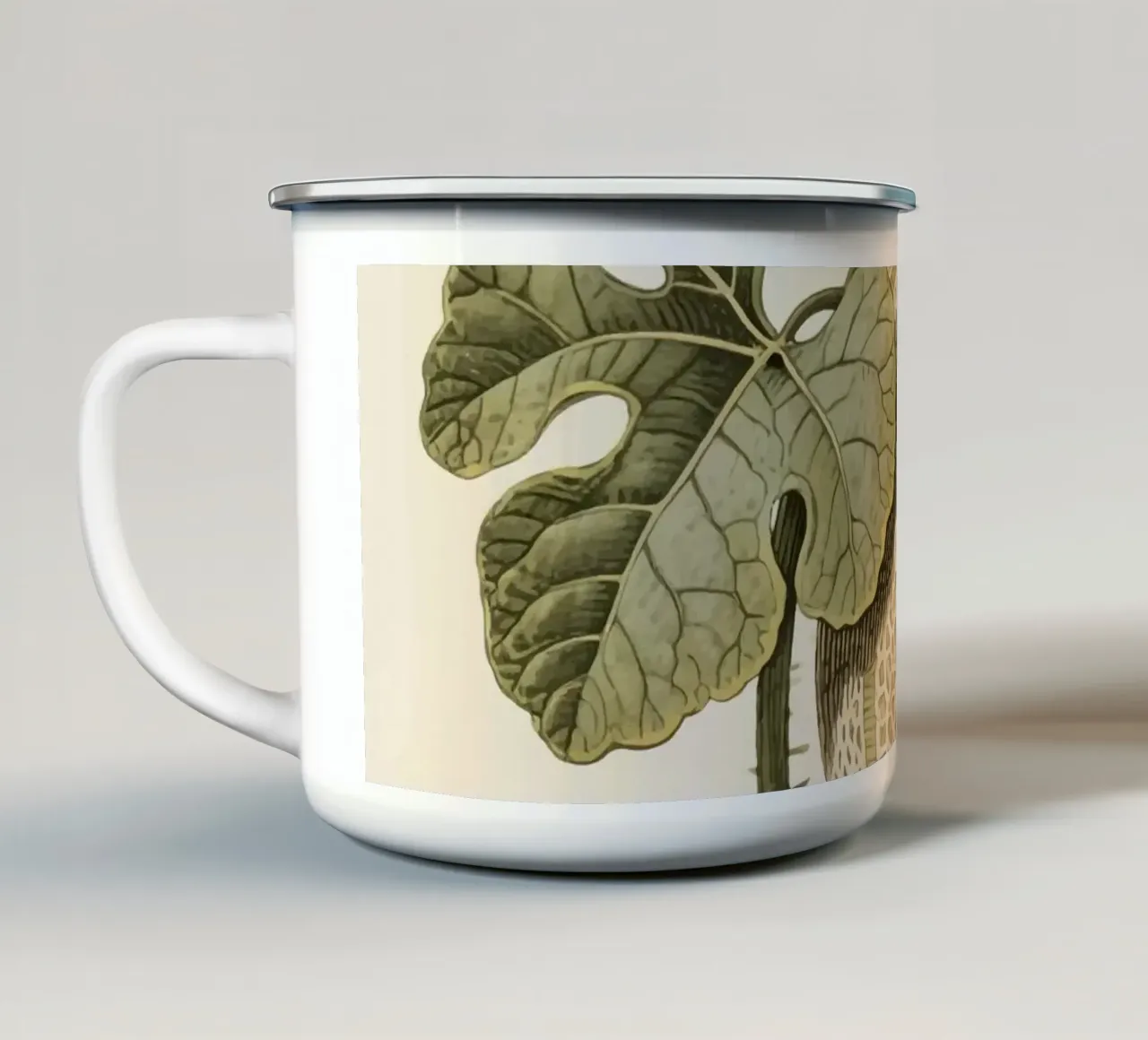 Cantalupo tazza in smalto da knowledge