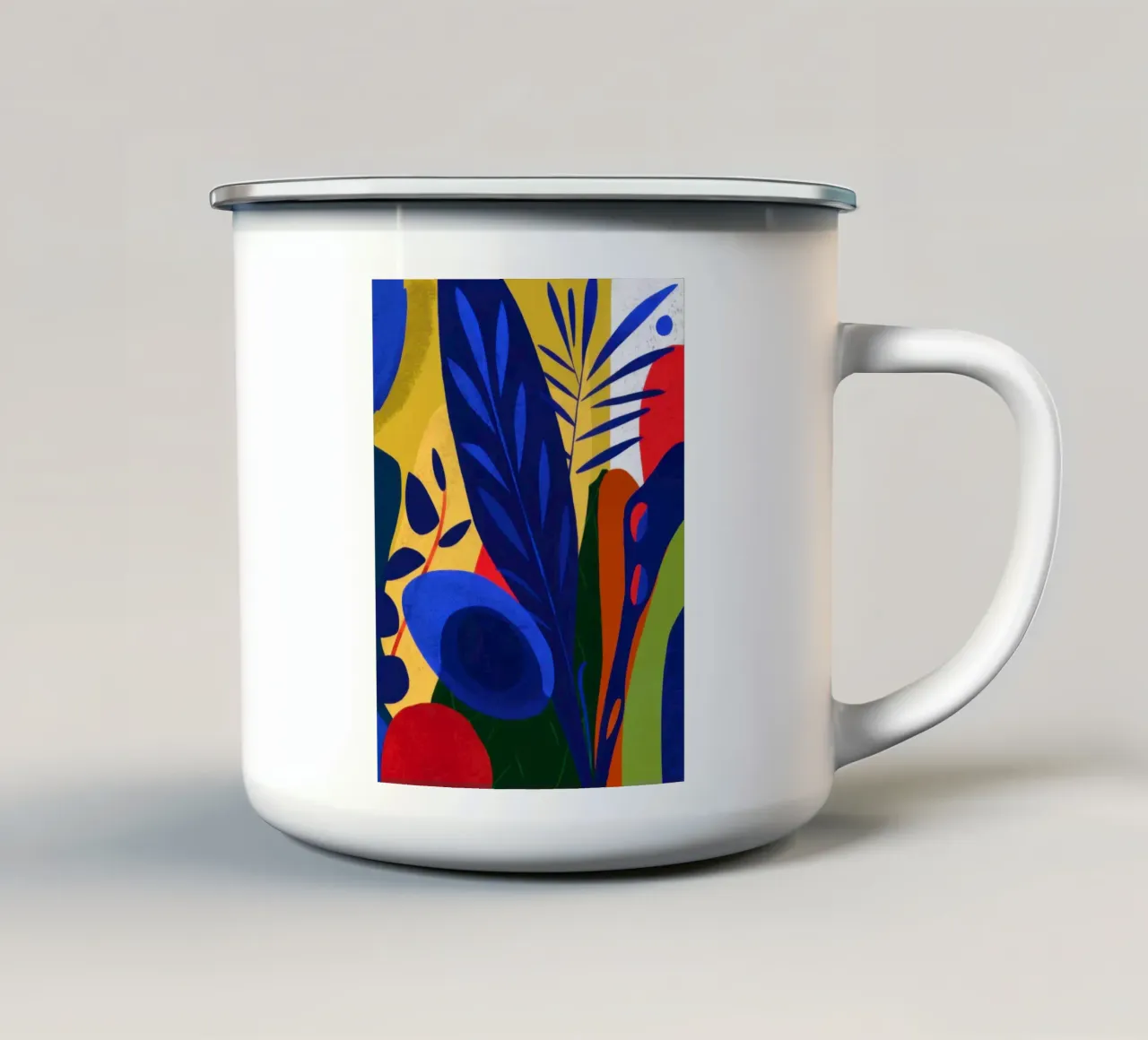 Colore primario Wilderness tazza in smalto da Katarsis Mann