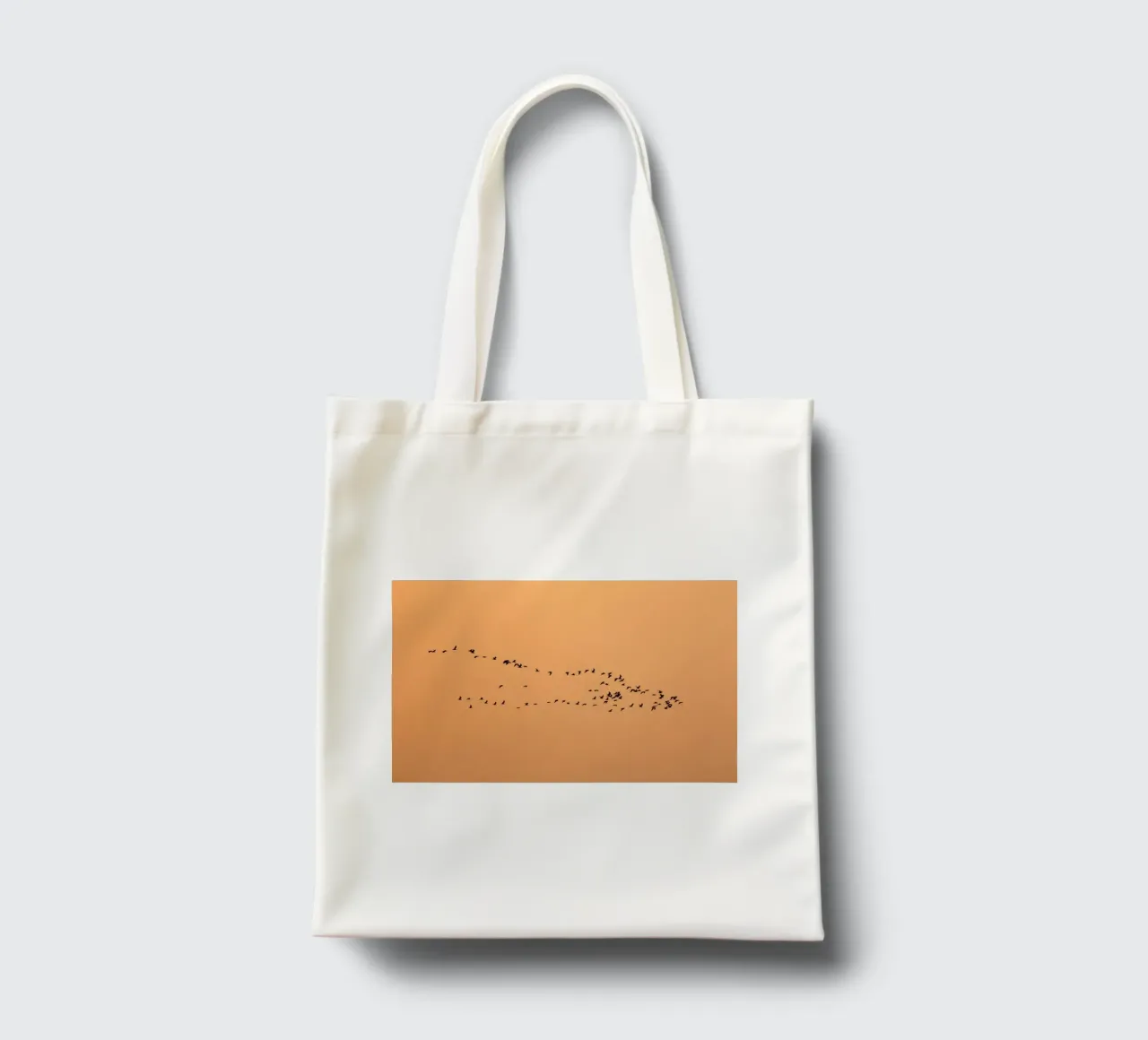 flock bird in shade borsa in juta da marty
