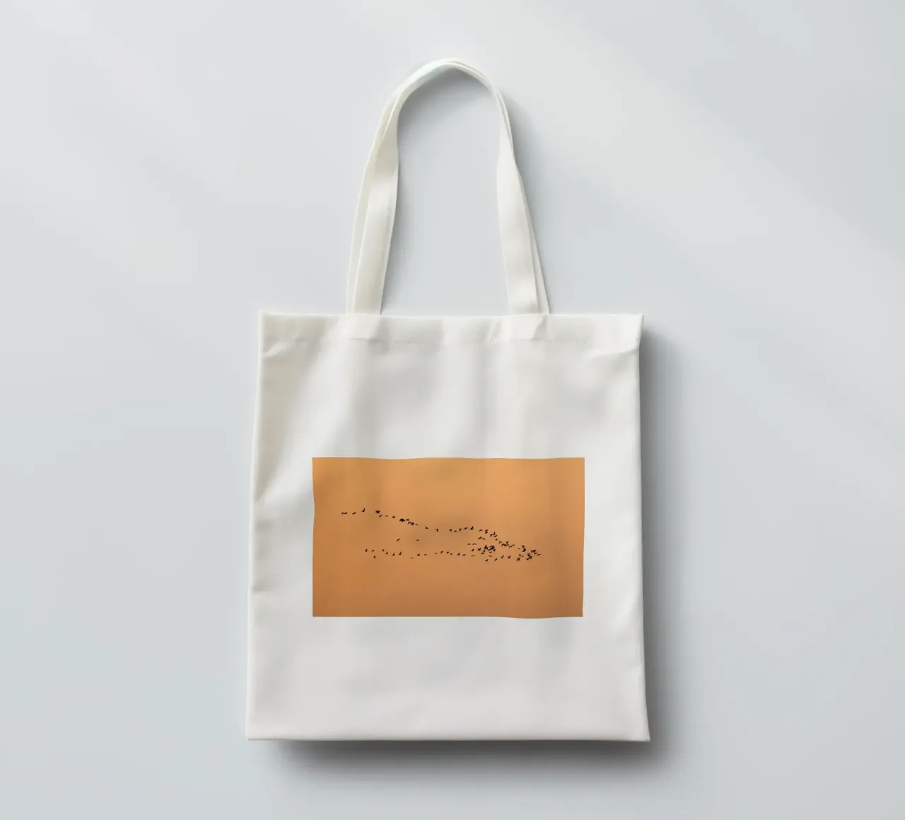 flock bird in shade borsa in juta da marty