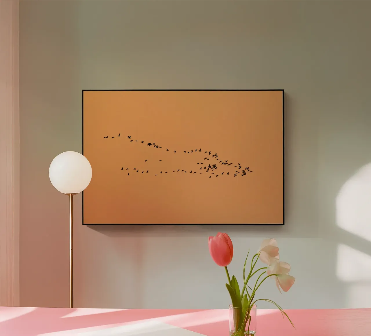 flock bird in shade plexiglass da marty