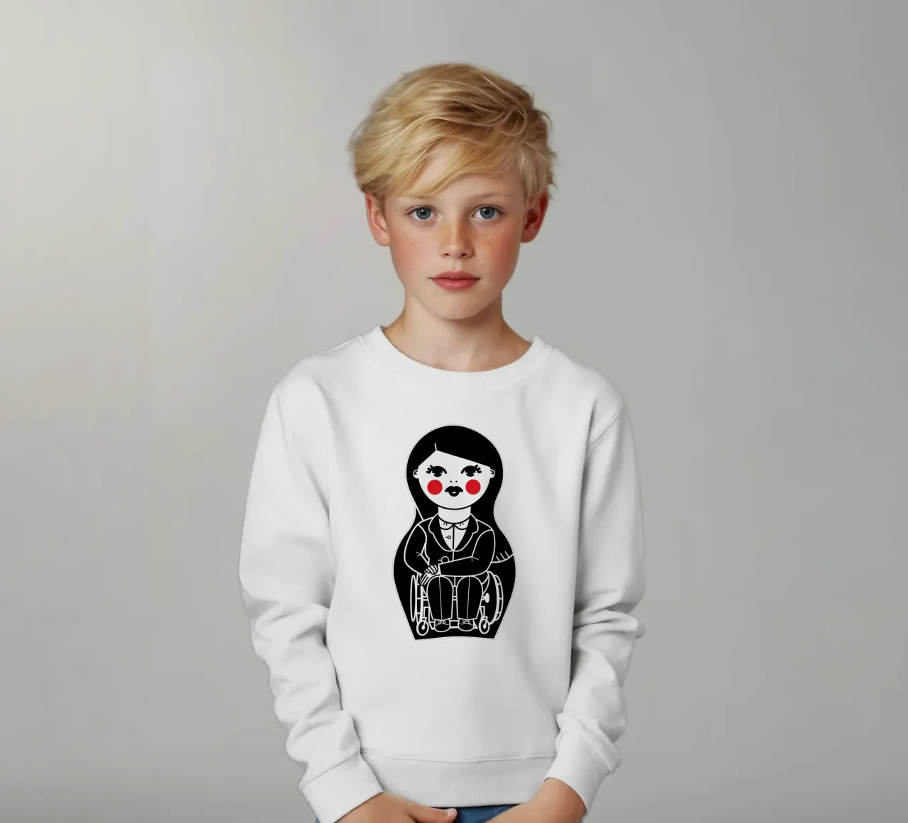 Vera kids sweatshirt by Lidia Blomgren