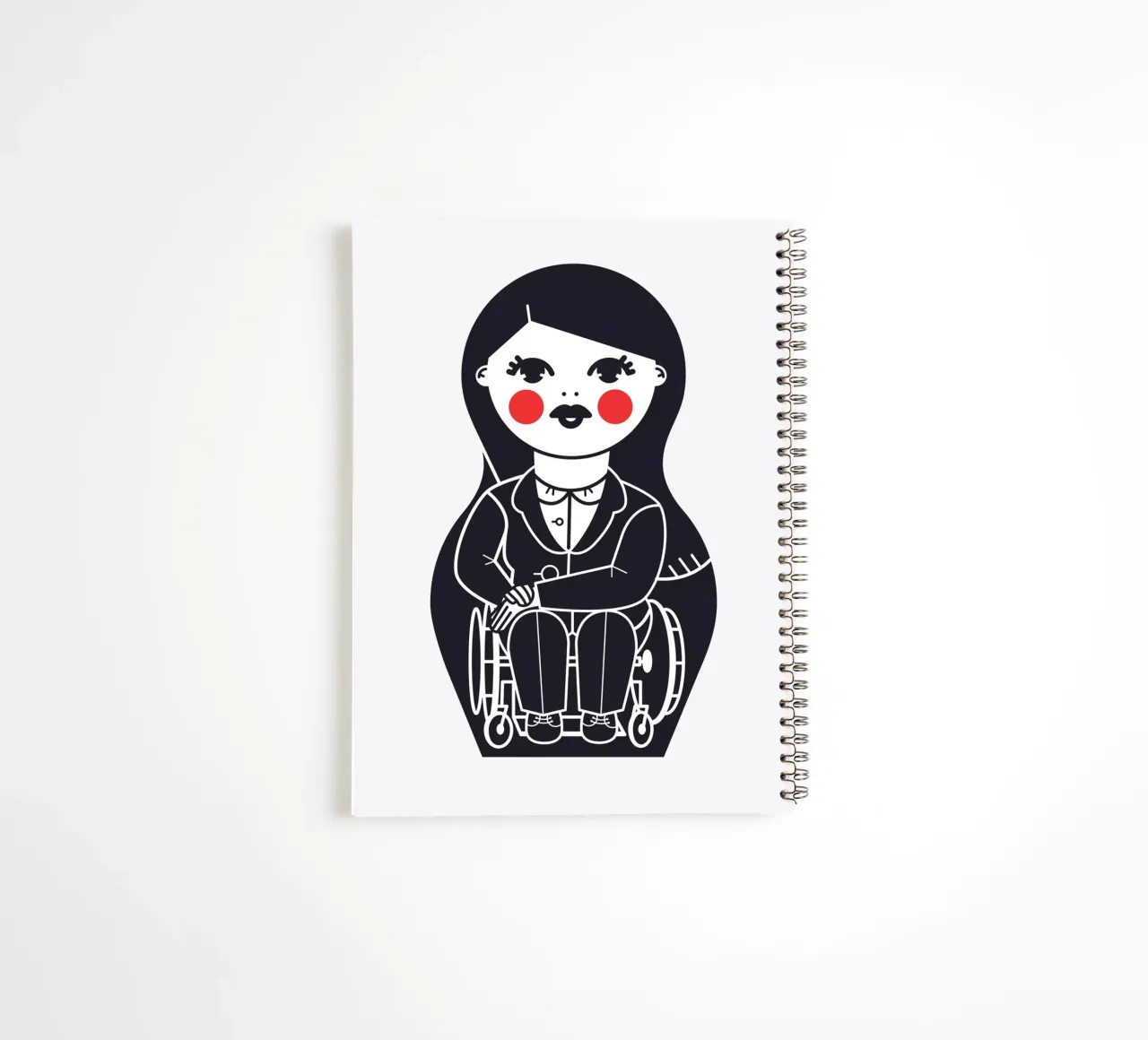 Vera spiral notebook by Lidia Blomgren