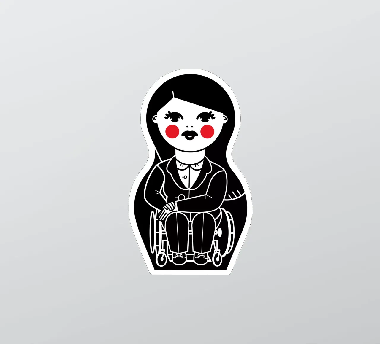 Vera sticker by Lidia Blomgren