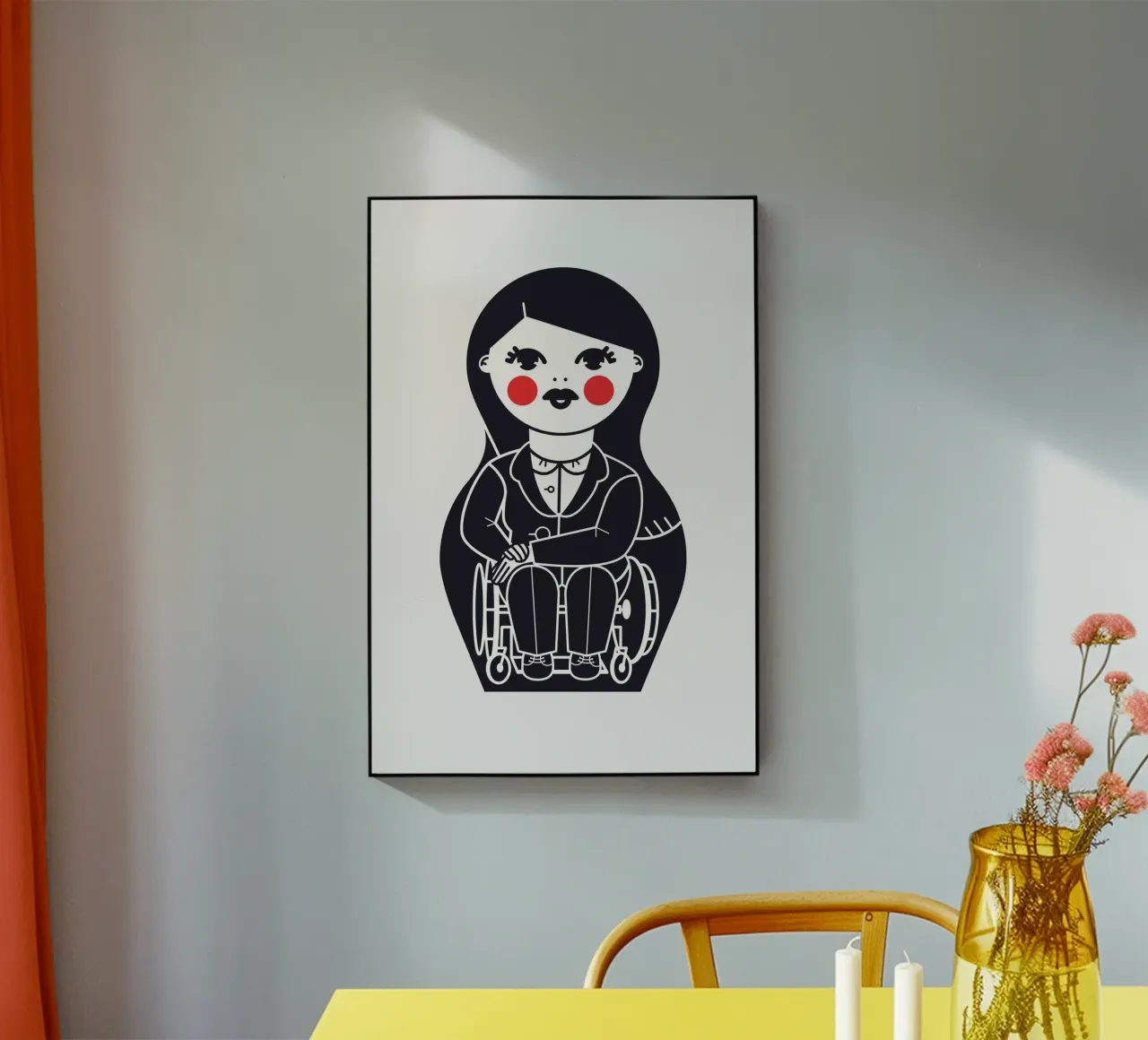 Vera acryl van Lidia Blomgren