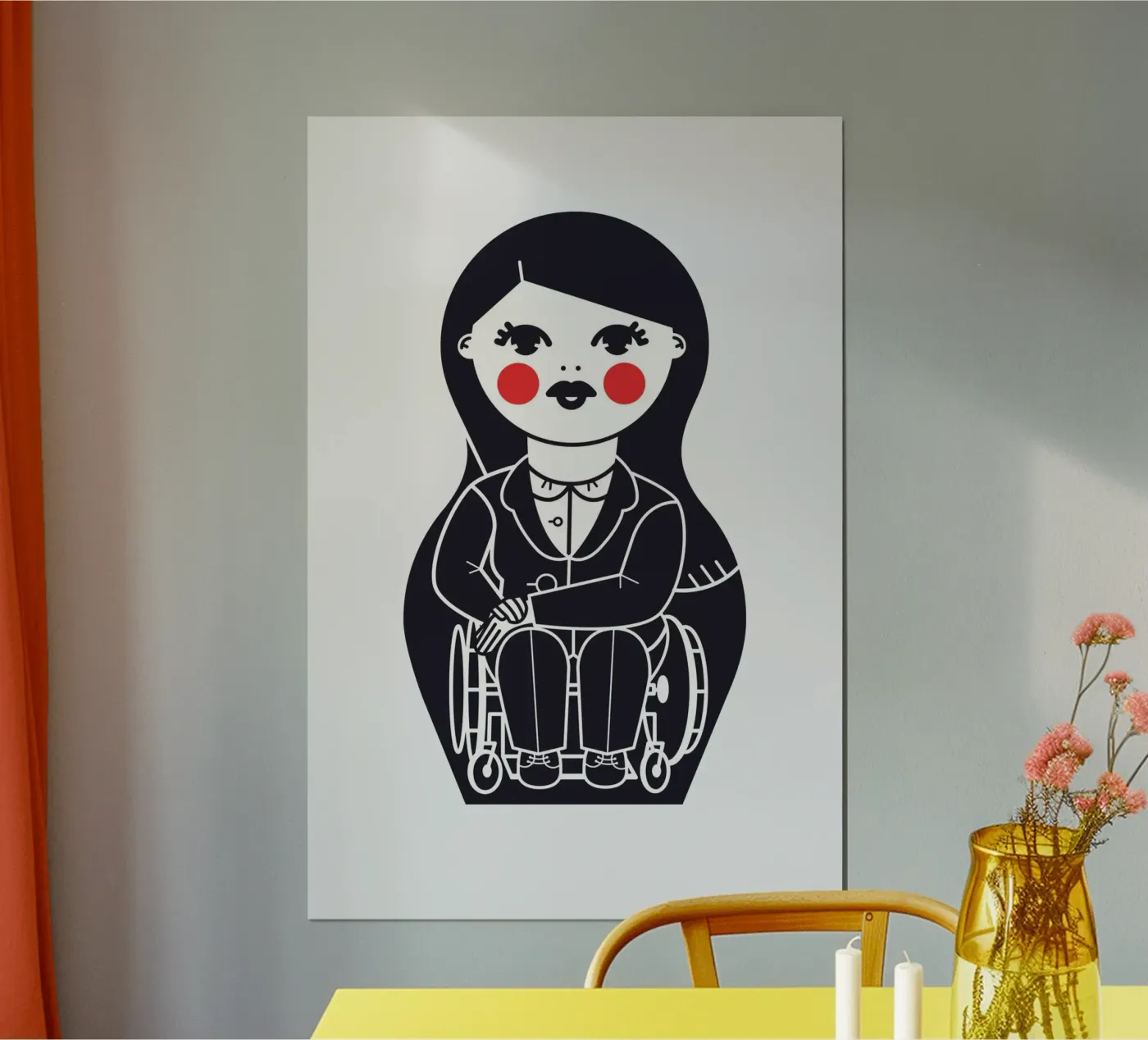 Vera Poster von Lidia Blomgren