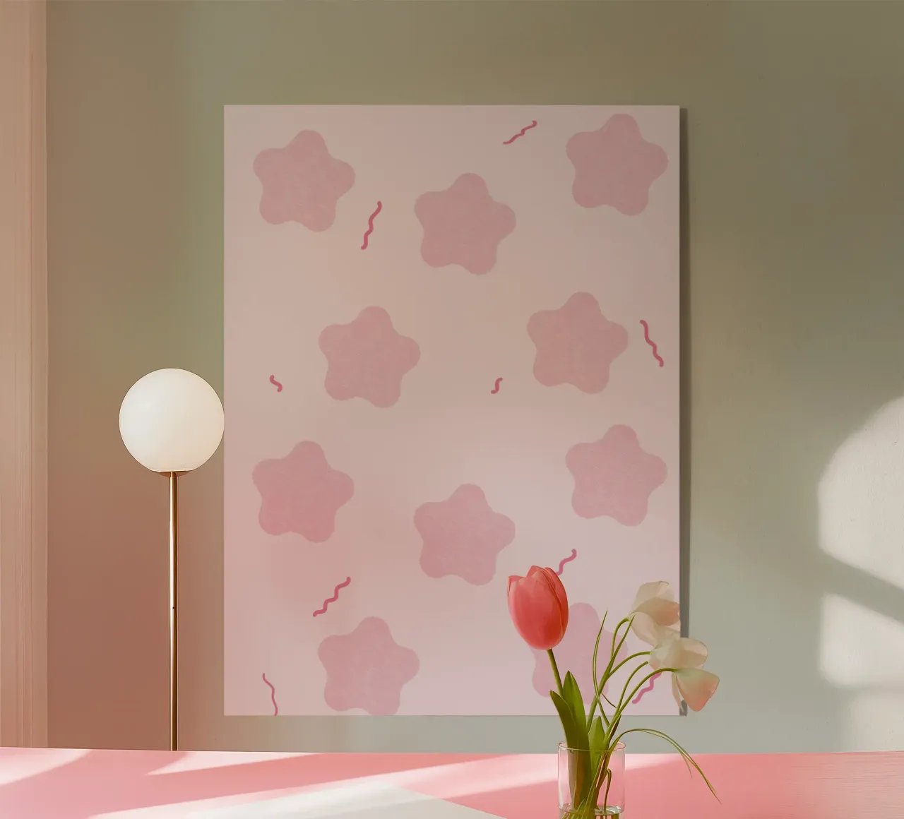 star and line plexiglass da marty