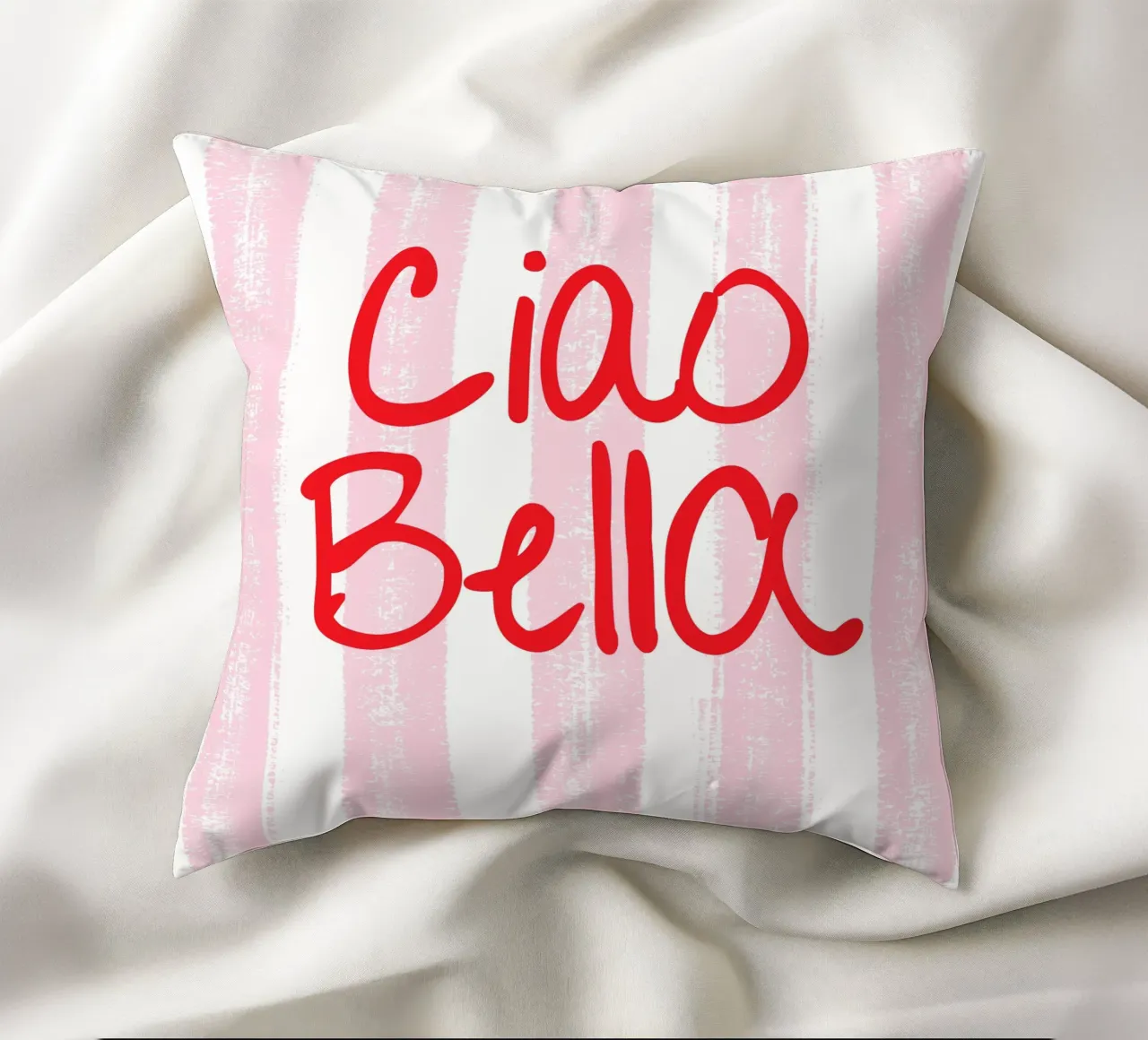Ciao Bella Design cuscino da dericktype
