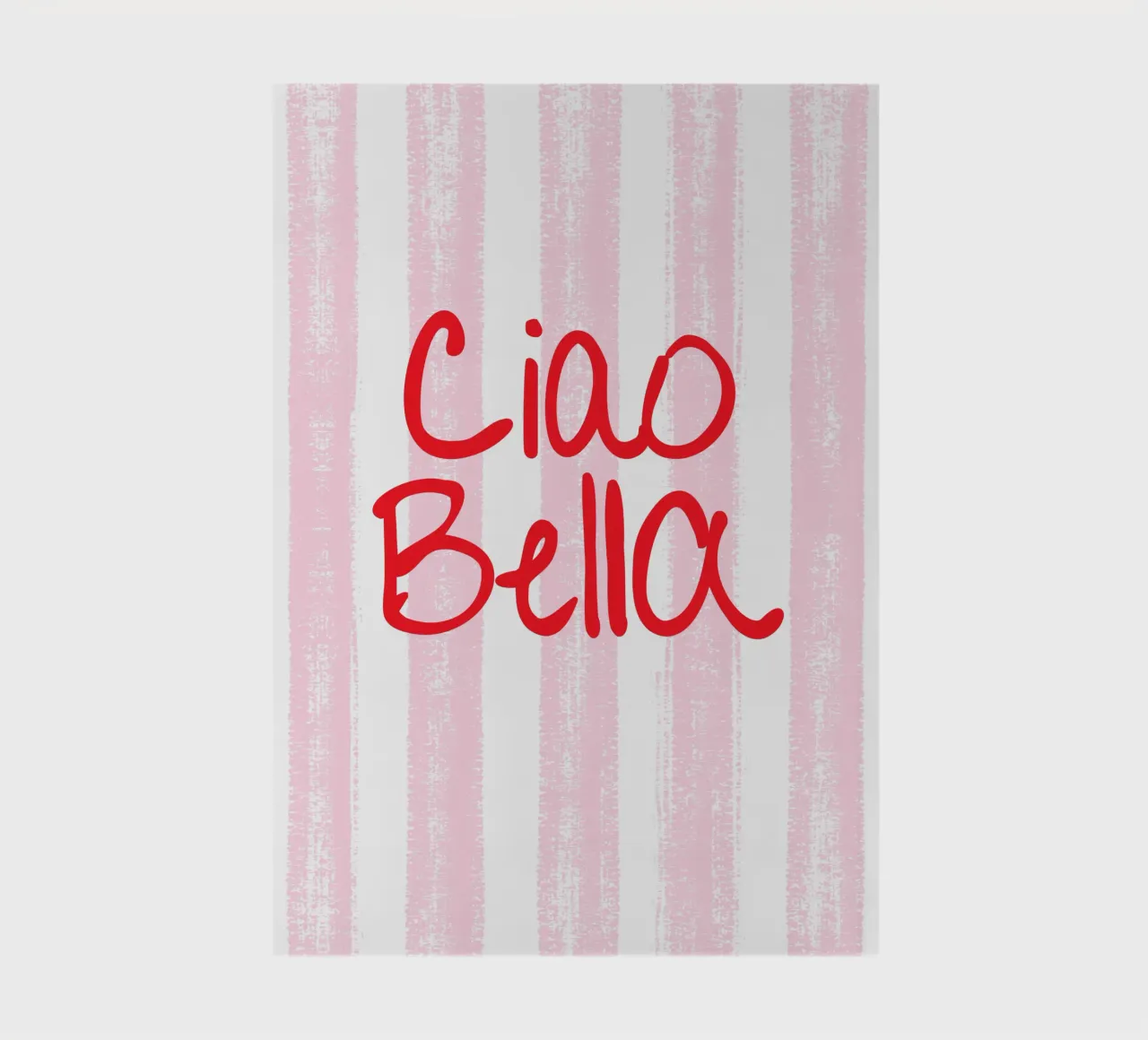 Ciao Bella Design notebook by dericktype