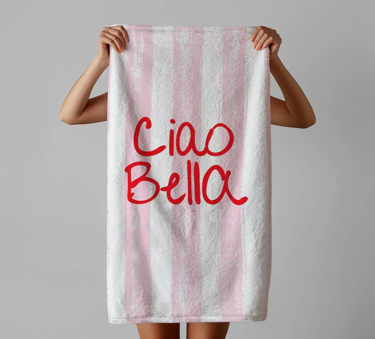 Ciao Bella Design asciugamano da bagno da dericktype