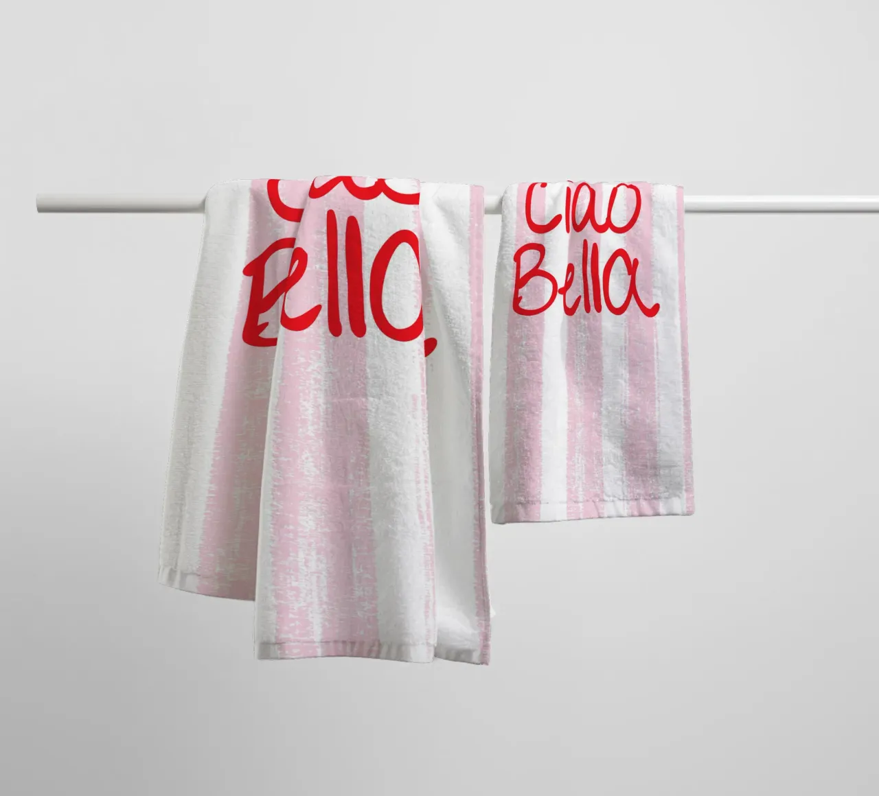 Ciao Bella Design asciugamano da bagno da dericktype
